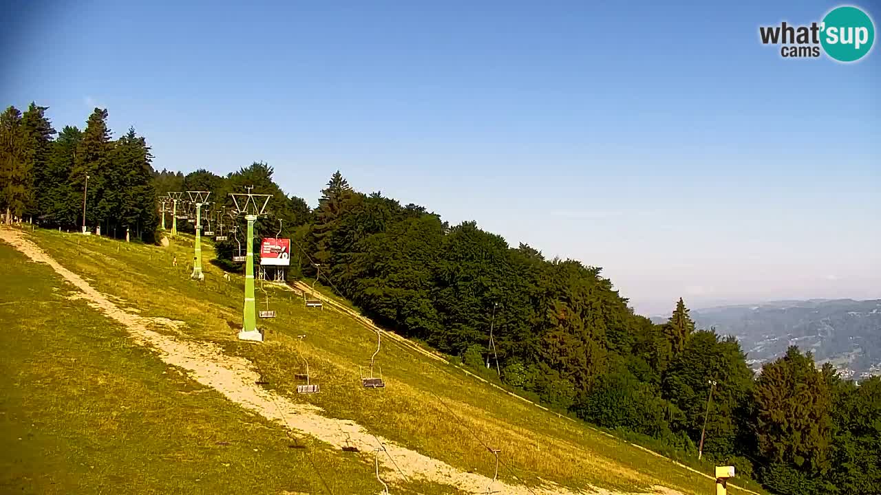 Pohorje webcam | Sleme lower station