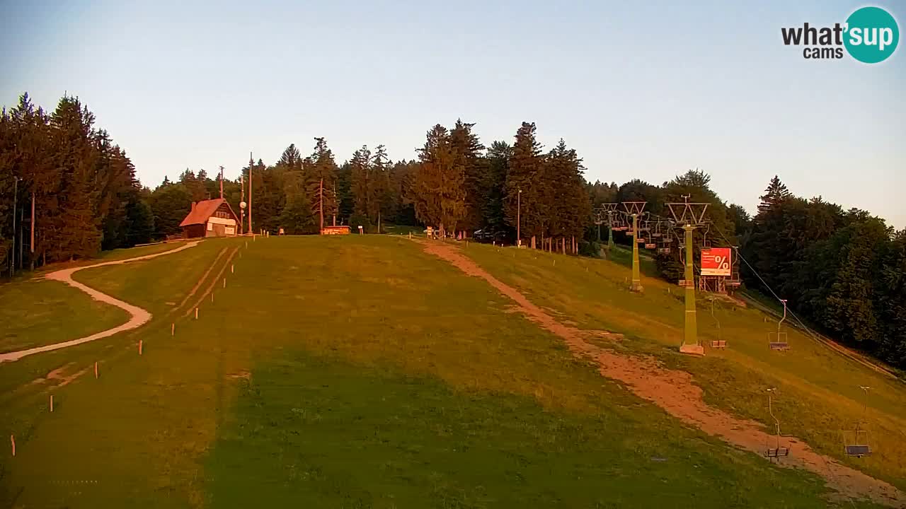 Pohorje webcam | Sleme lower station