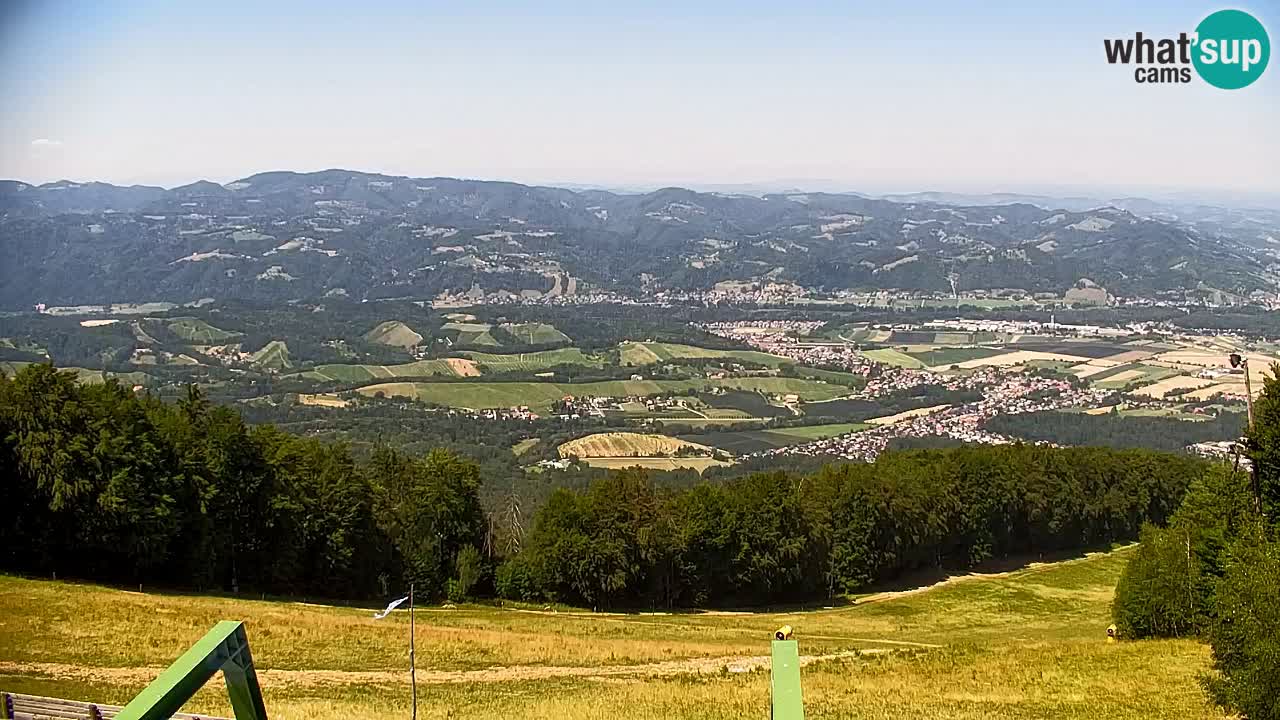 Pohorje spletna kamera | Spodnja postaja Sleme