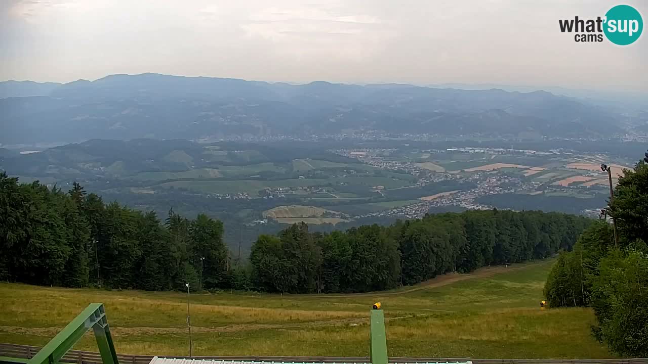 Pohorje Webcam | Sleme Talstation