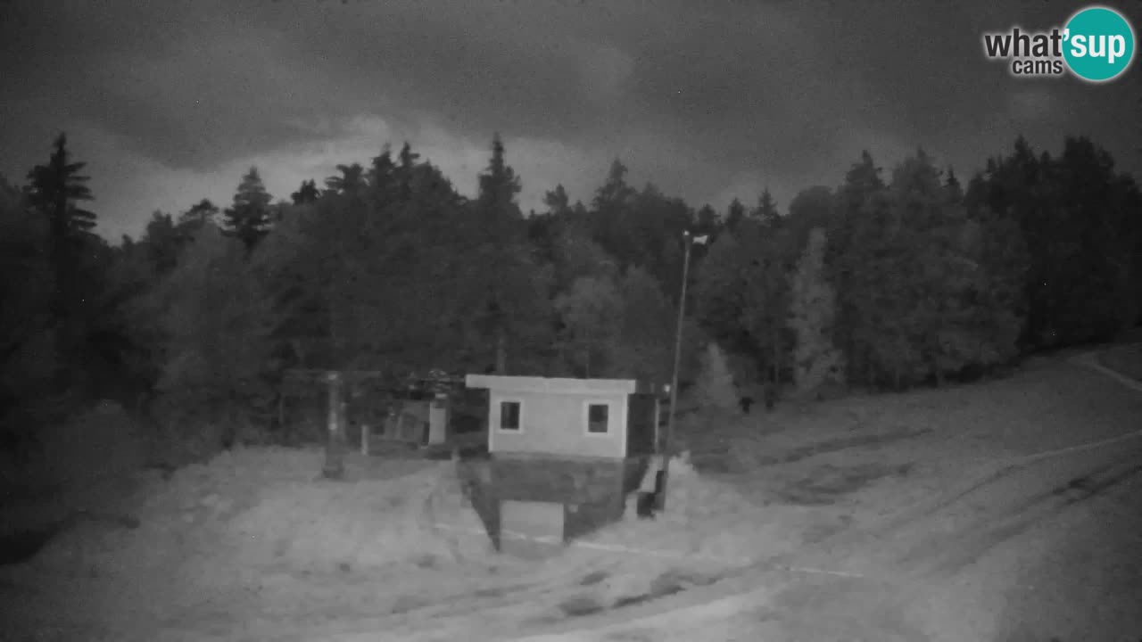 Pohorje spletna kamera | Spodnja postaja Sleme