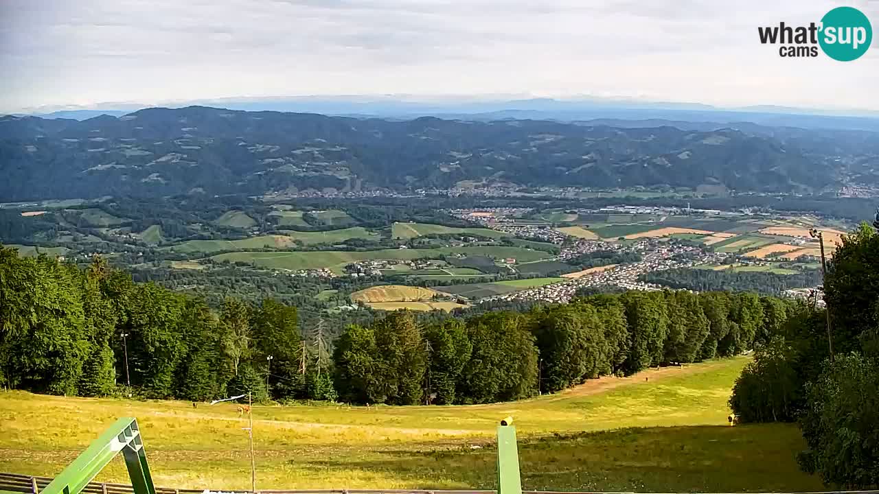 Pohorje webcam | Sleme lower station