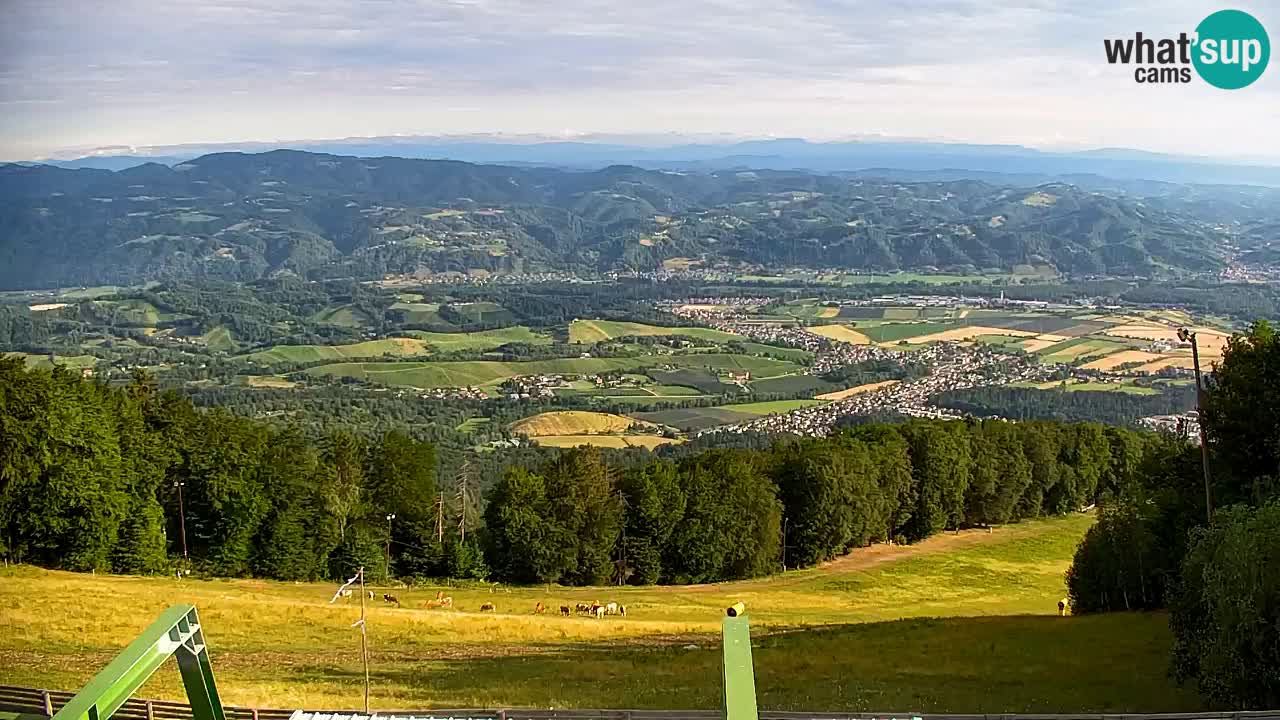 Pohorje webcam | Sleme lower station