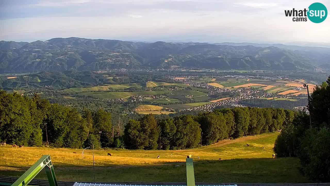 Pohorje webcam | Sleme lower station