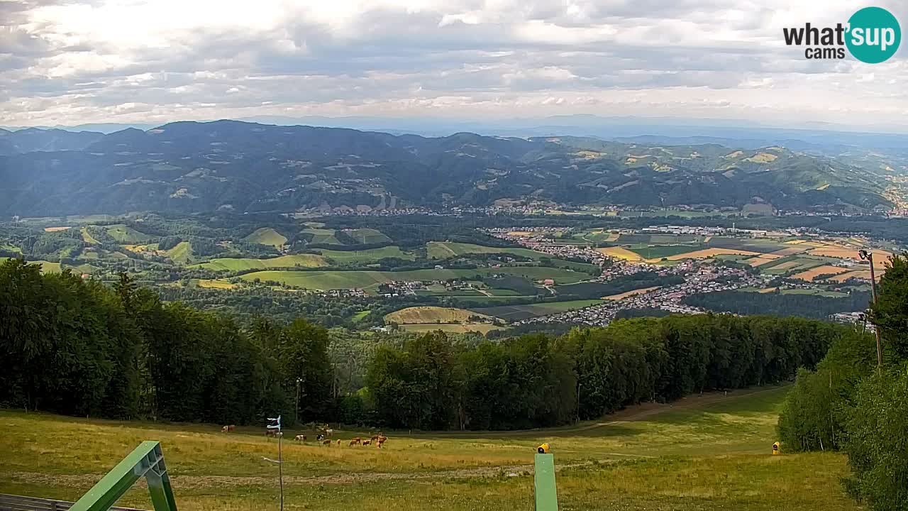 Pohorje webcam | Sleme lower station