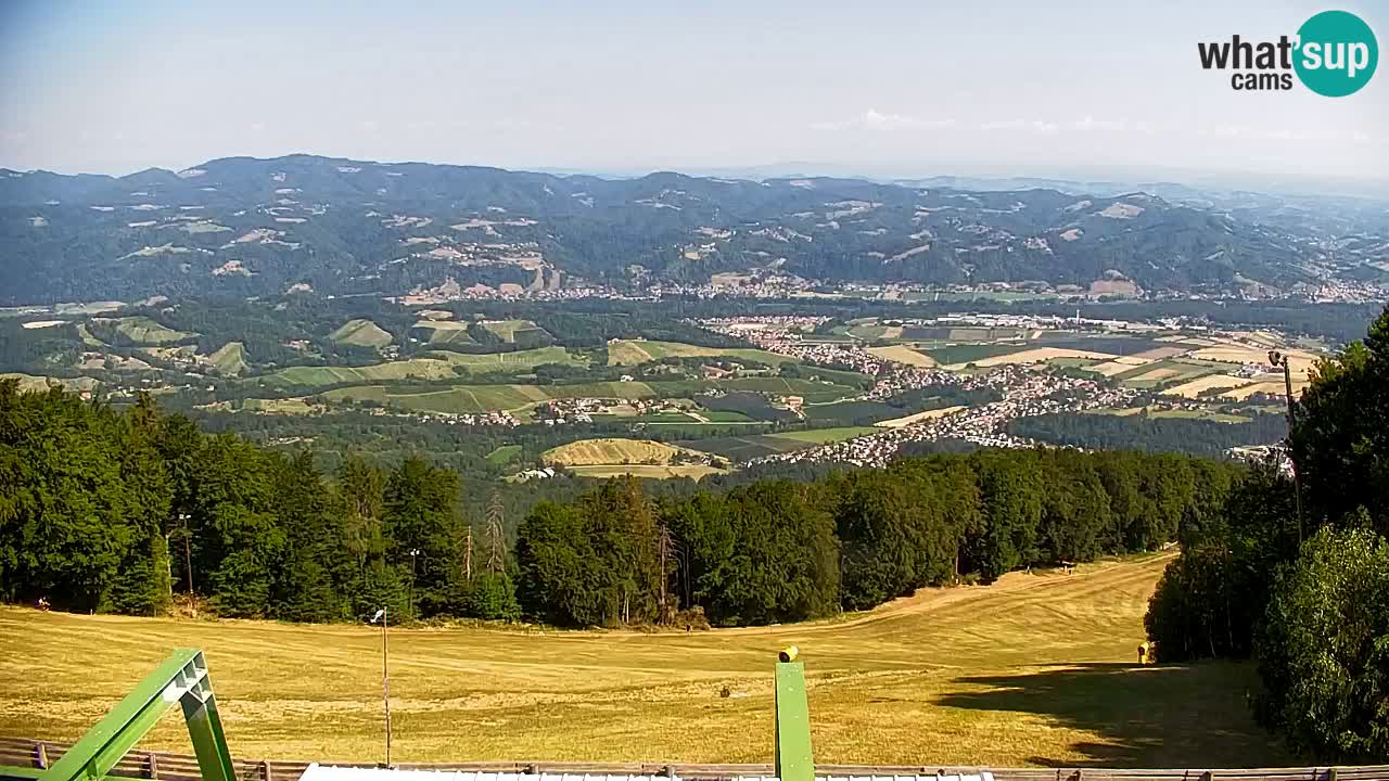 Pohorje webcam | Sleme lower station