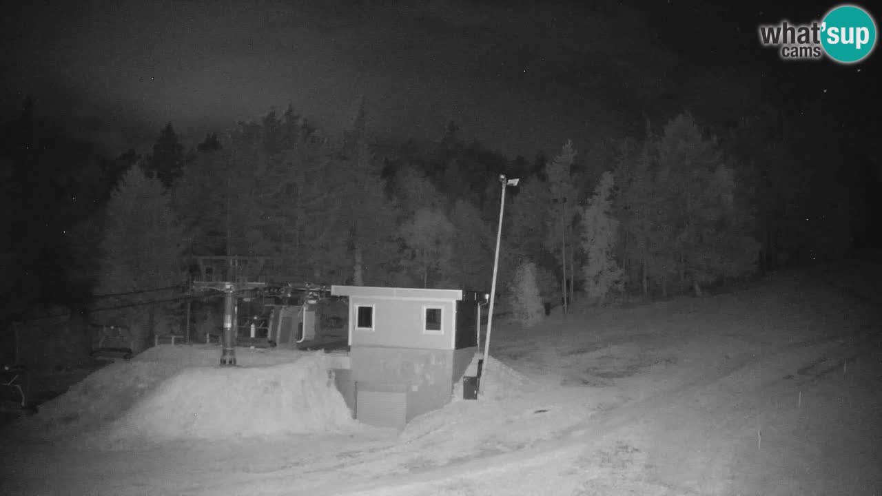 Pohorje spletna kamera | Spodnja postaja Sleme