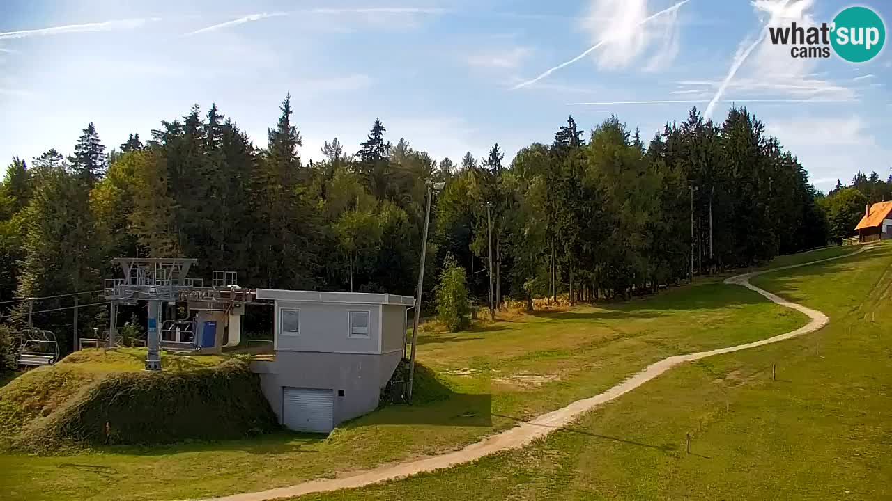 Pohorje webcam | Sleme lower station