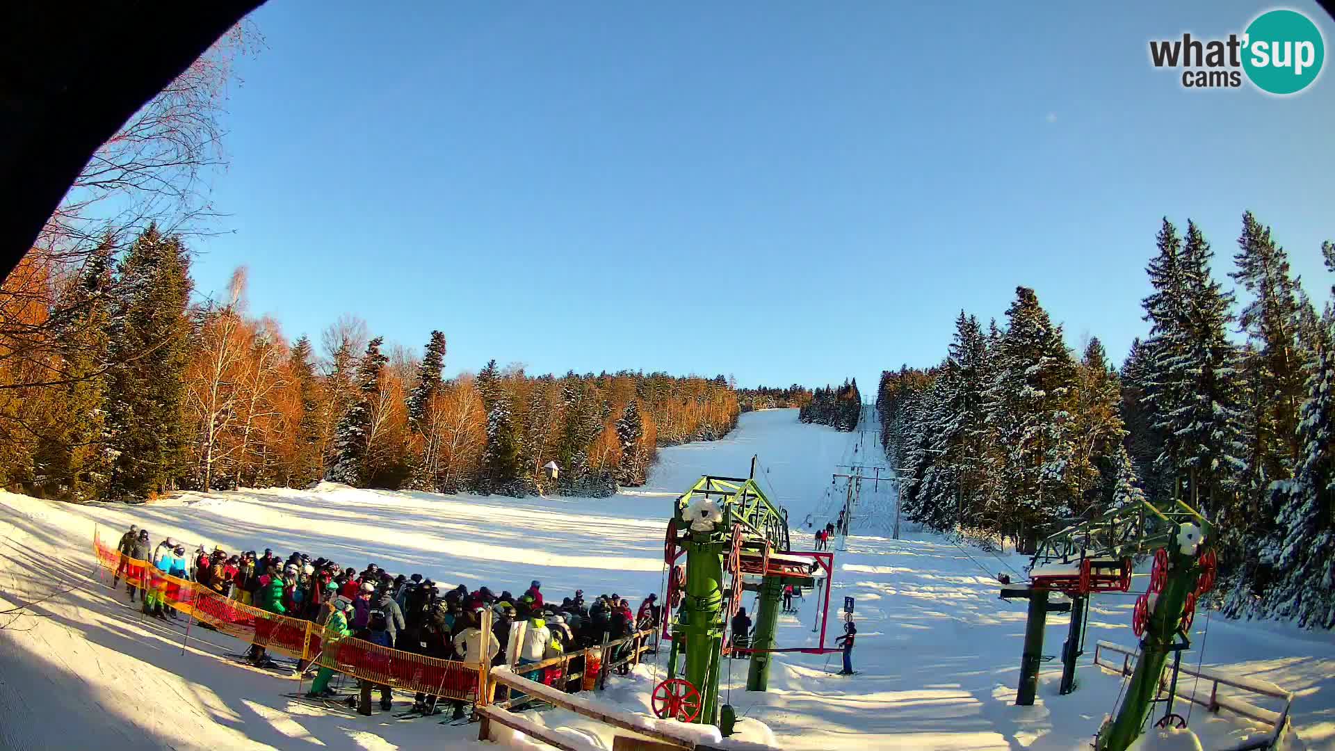 SKI Pohorje | Gare inférieure de Partizanka