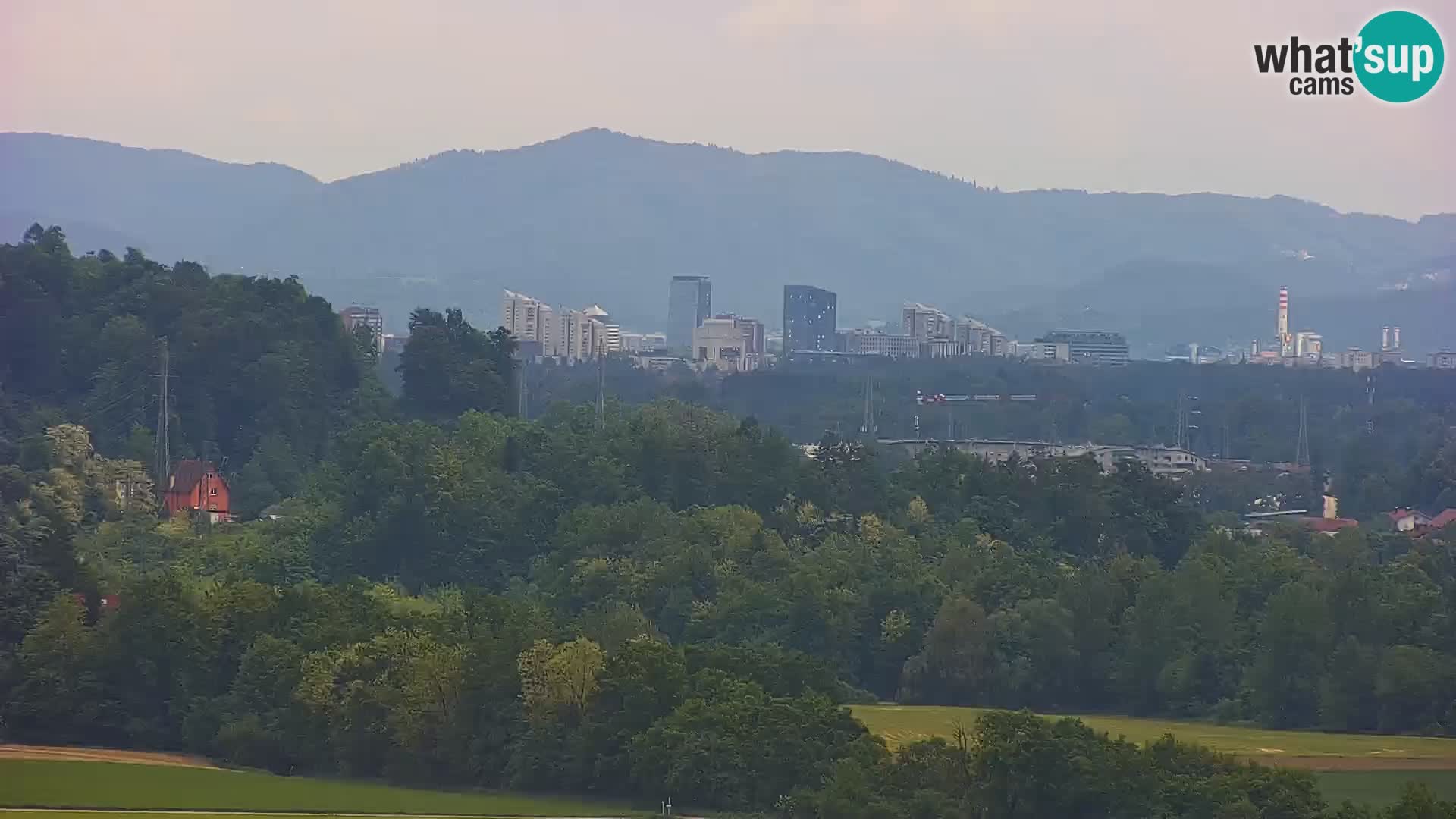 Panorama von Medvode