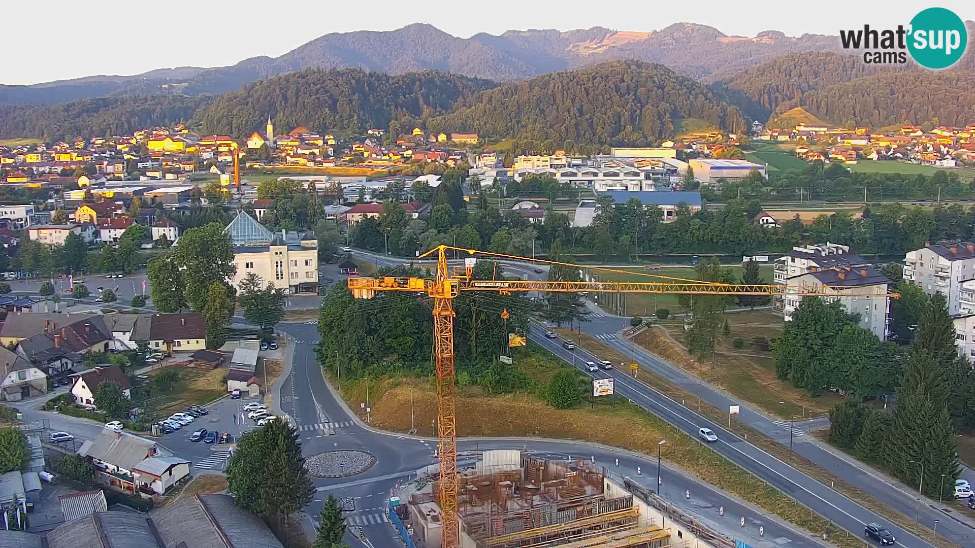 Panorama von Medvode