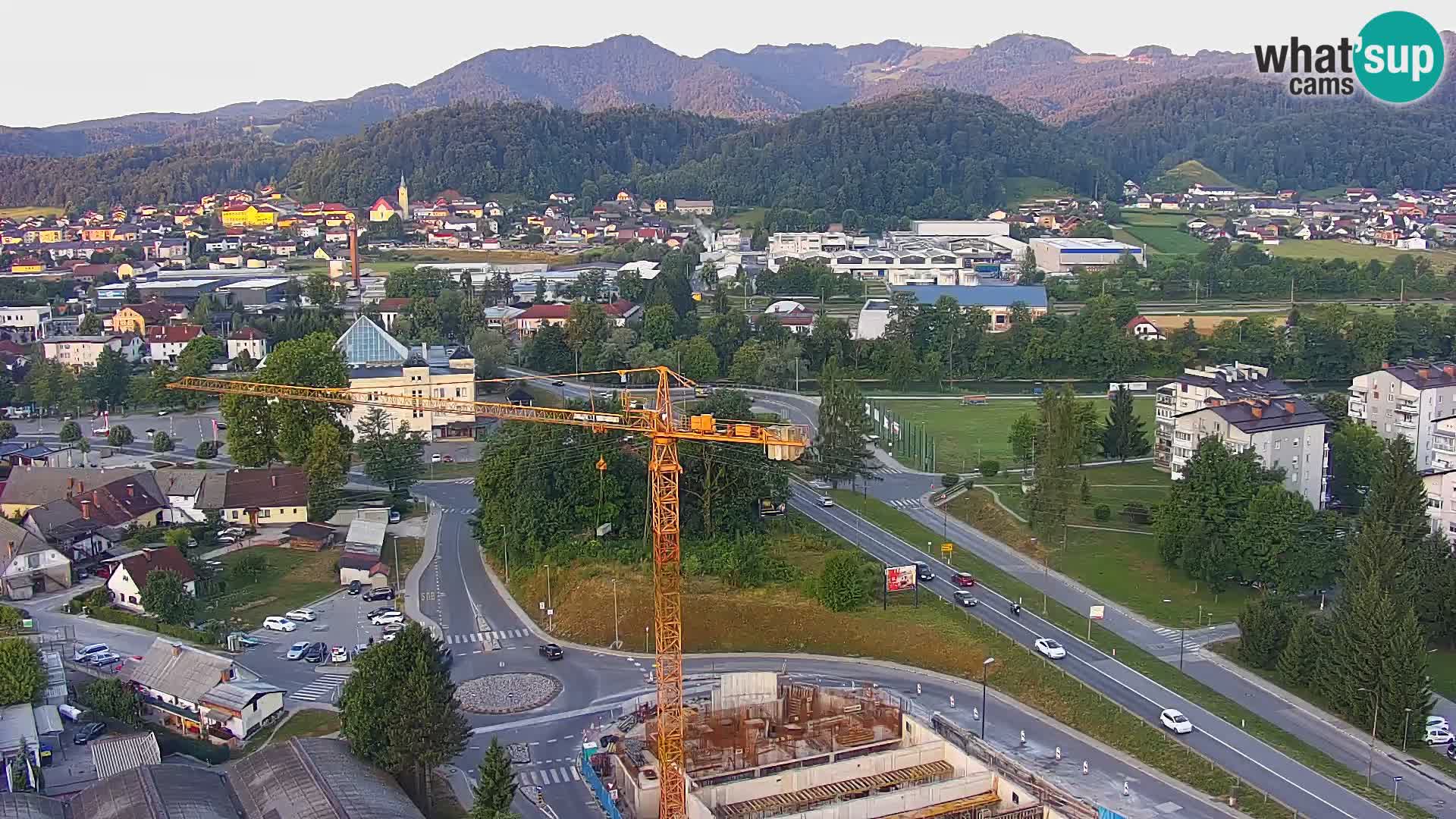 Panorama von Medvode