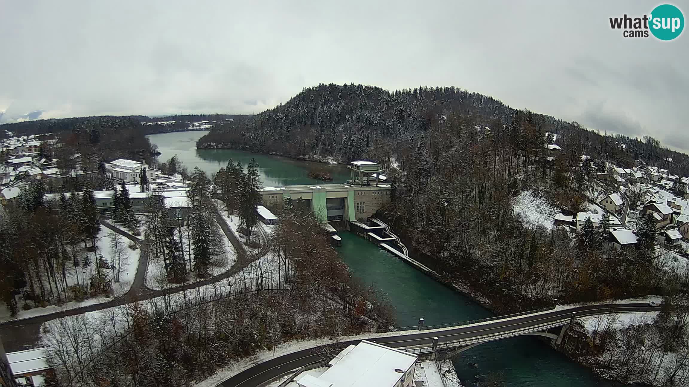 Medvode – Sava und See von Zbilje