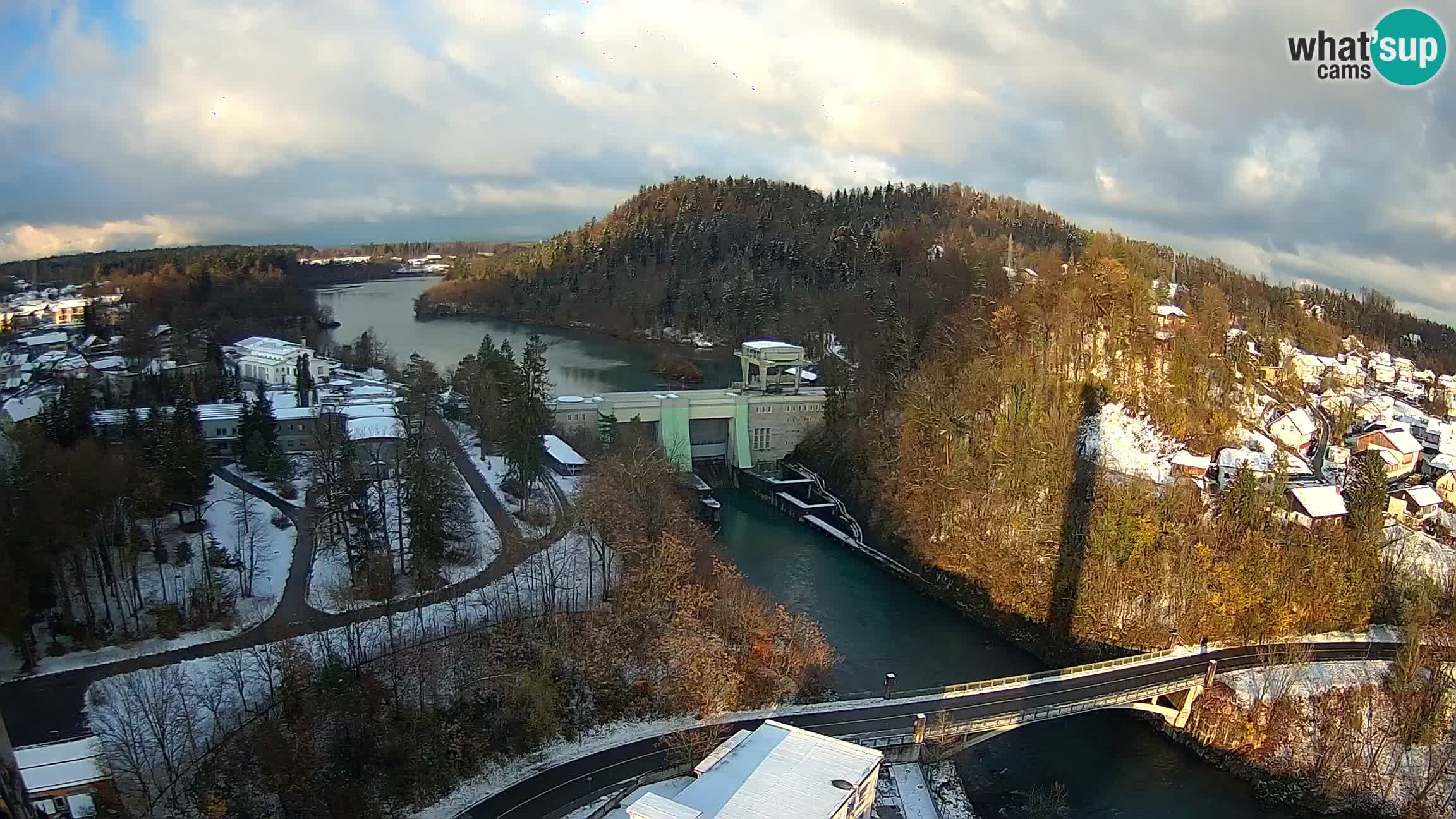 Medvode – Sava und See von Zbilje