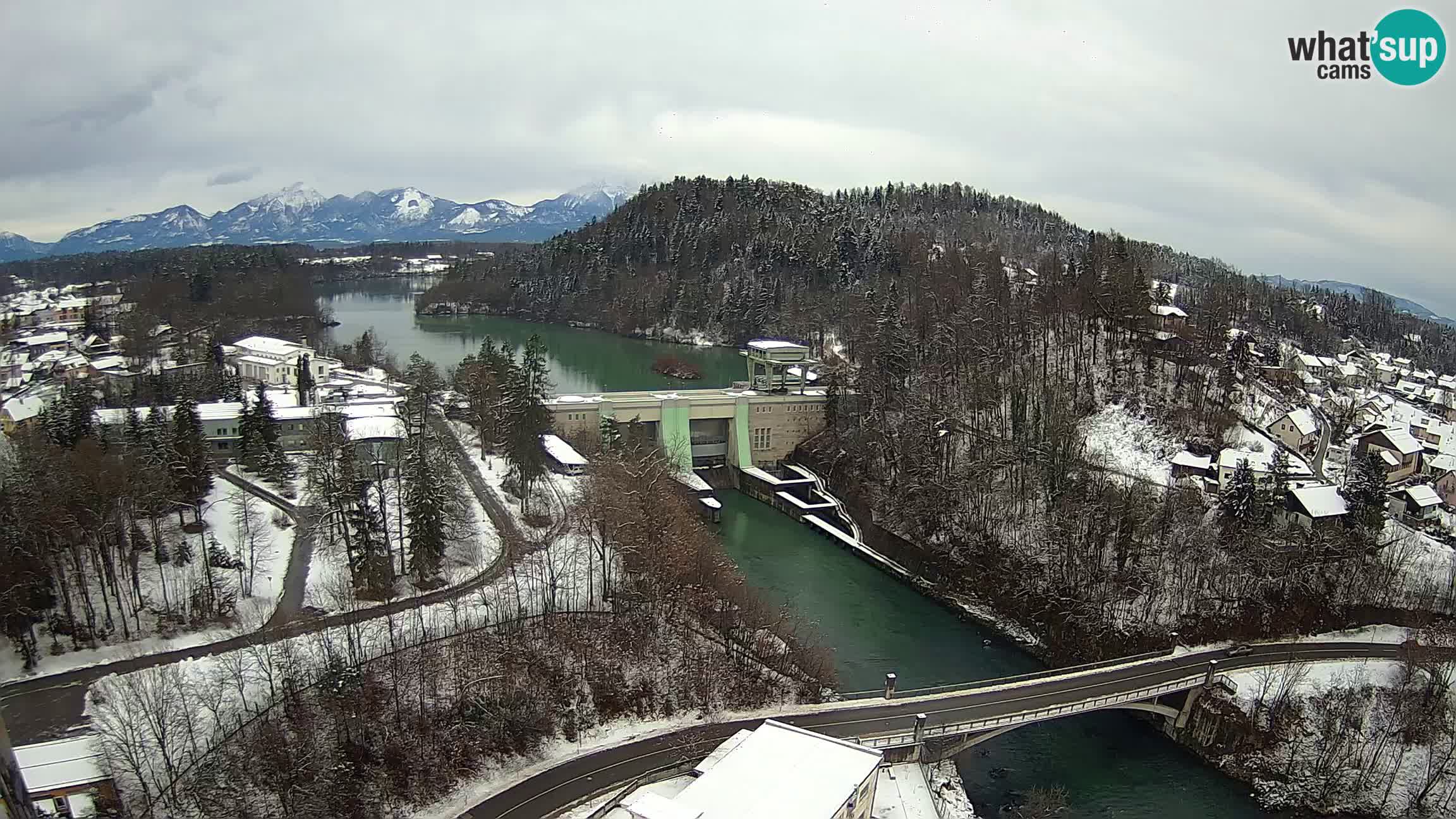 Medvode – Sava und See von Zbilje