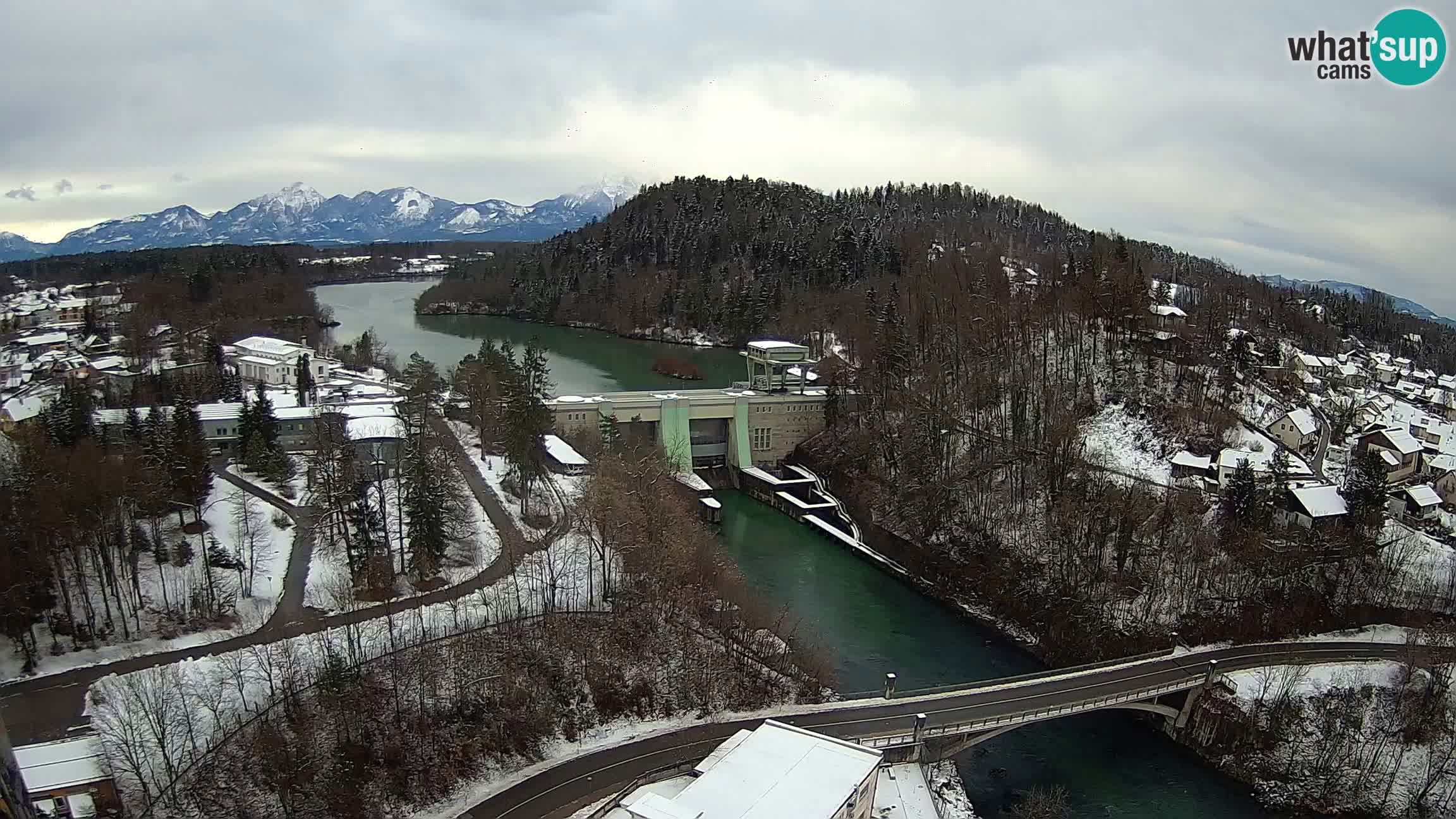 Medvode – Sava und See von Zbilje