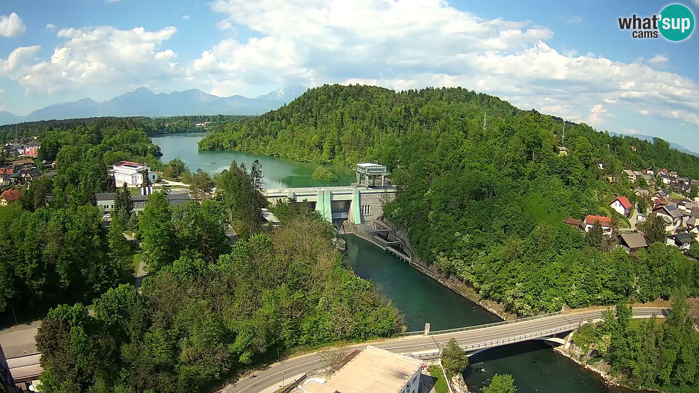 Medvode – Sava und See von Zbilje