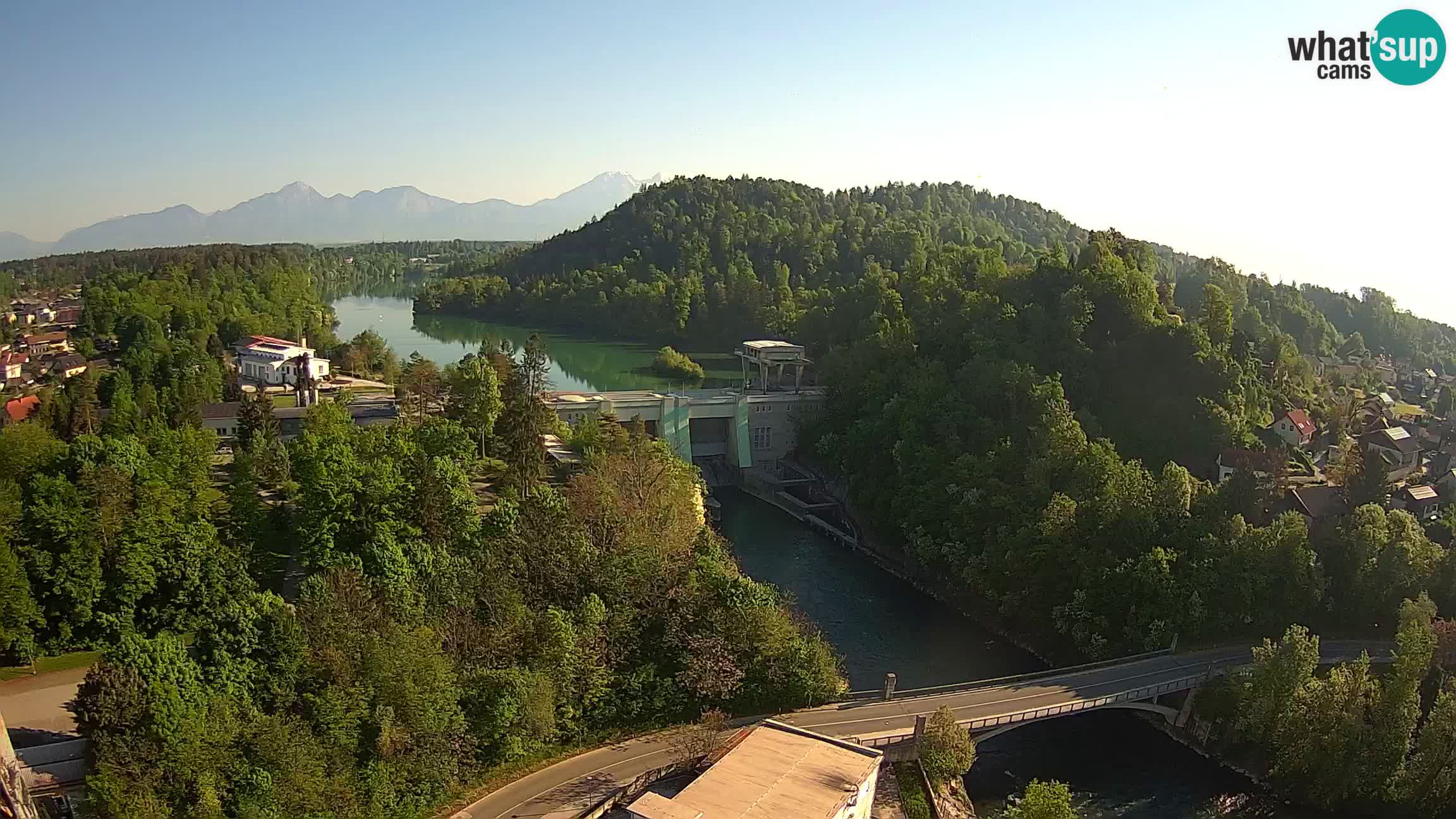 Medvode – Sava und See von Zbilje