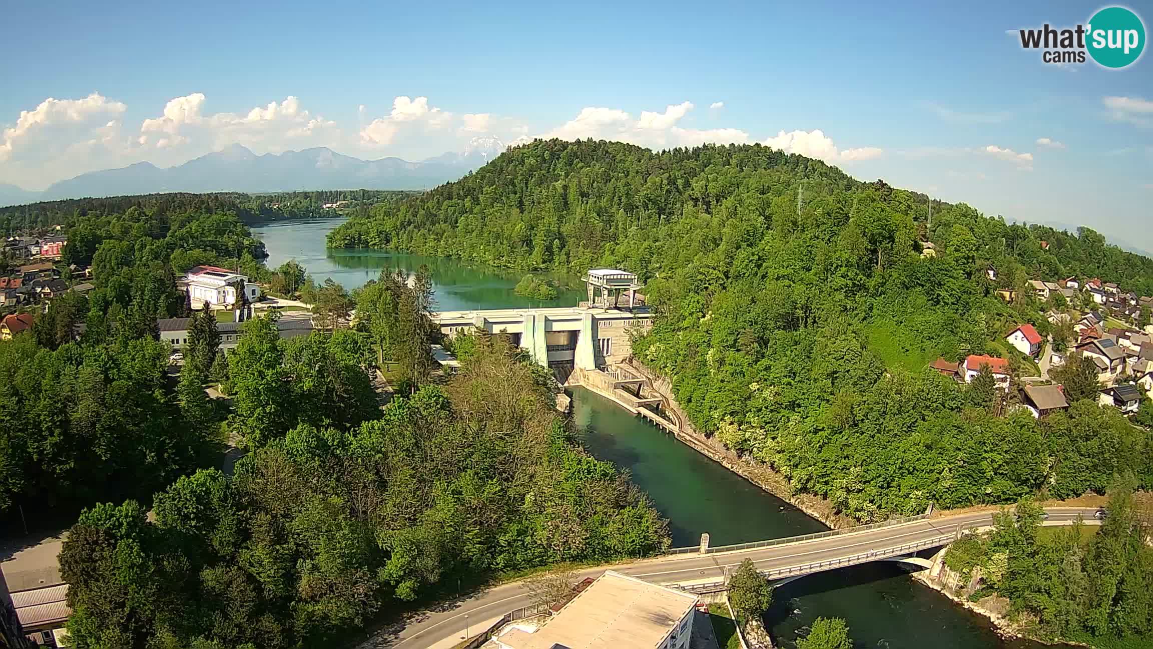 Medvode – Sava und See von Zbilje