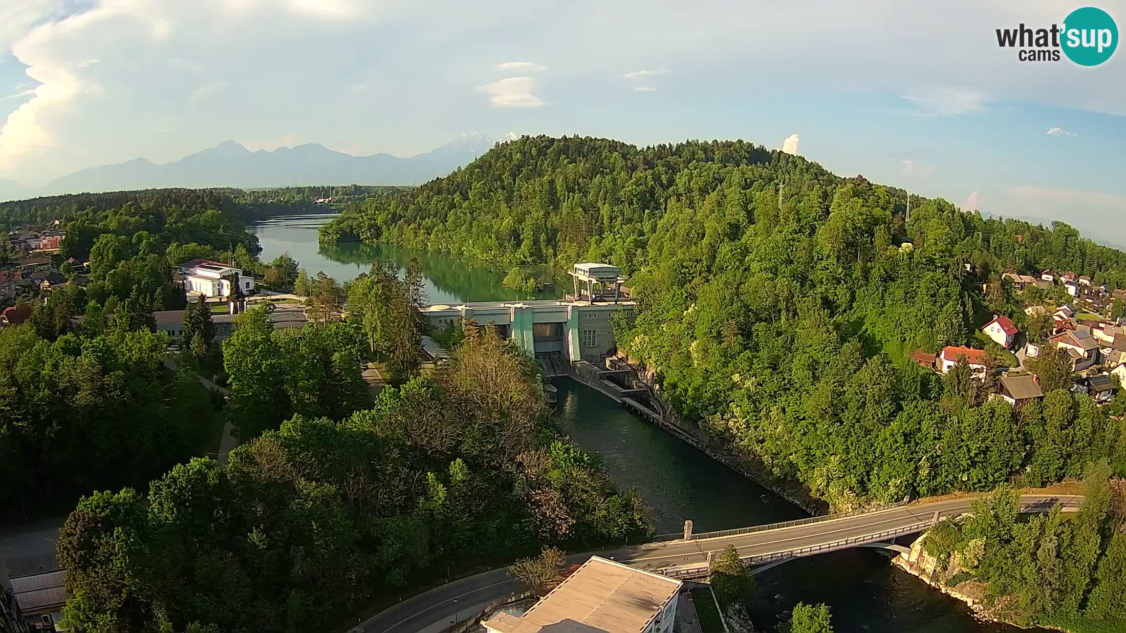 Medvode – Sava und See von Zbilje