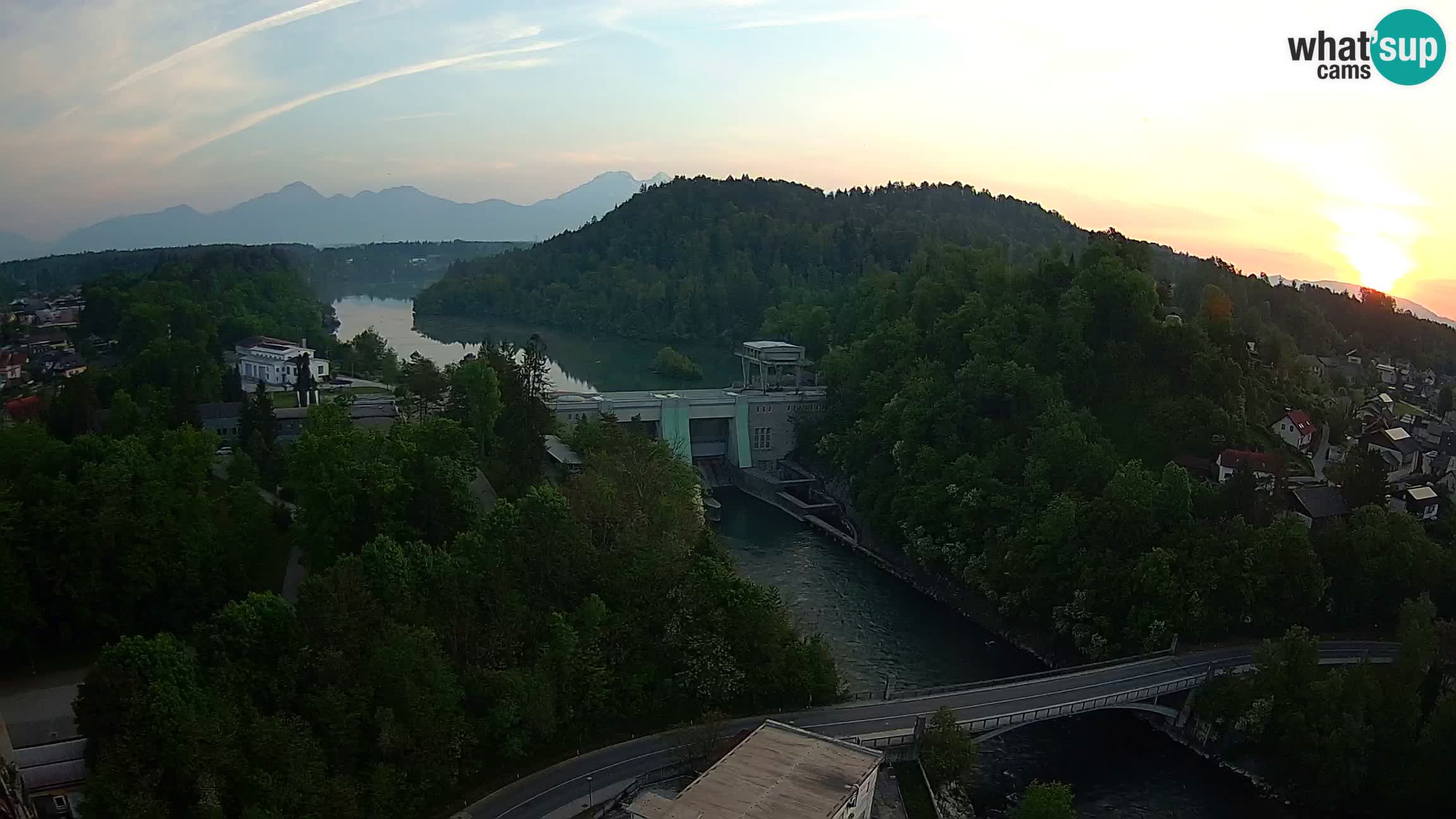 Medvode – Sava und See von Zbilje