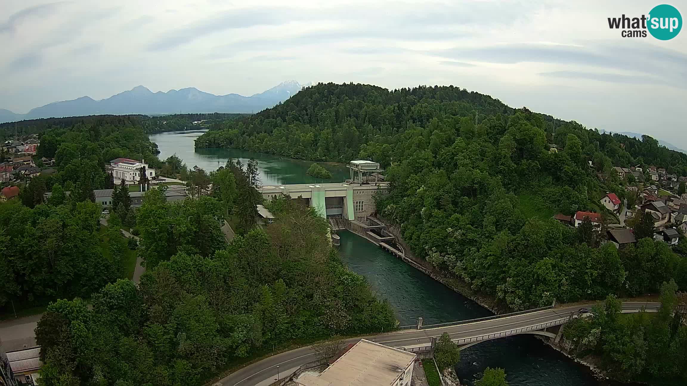 Medvode – Sava und See von Zbilje