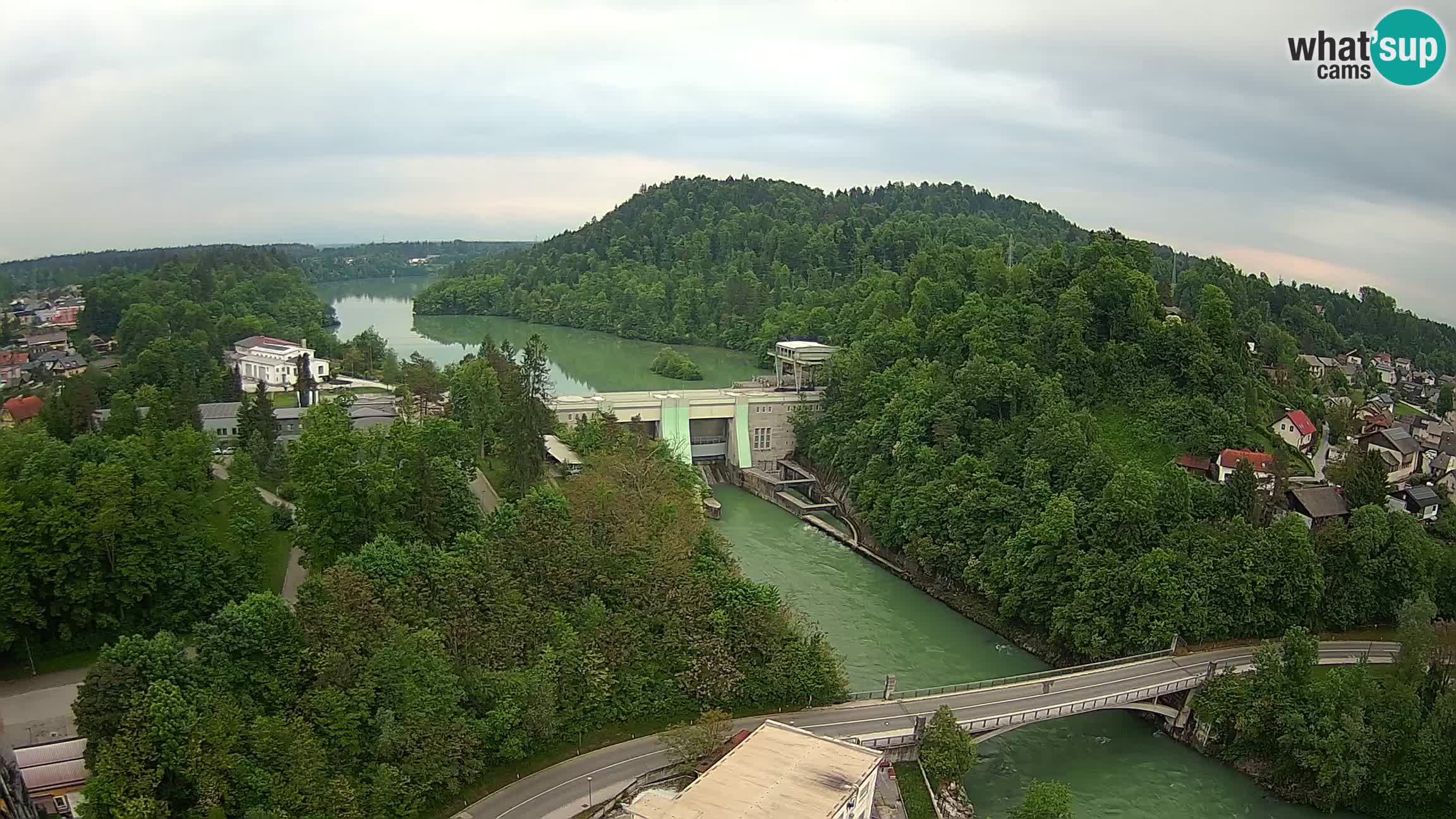 Medvode – Sava und See von Zbilje