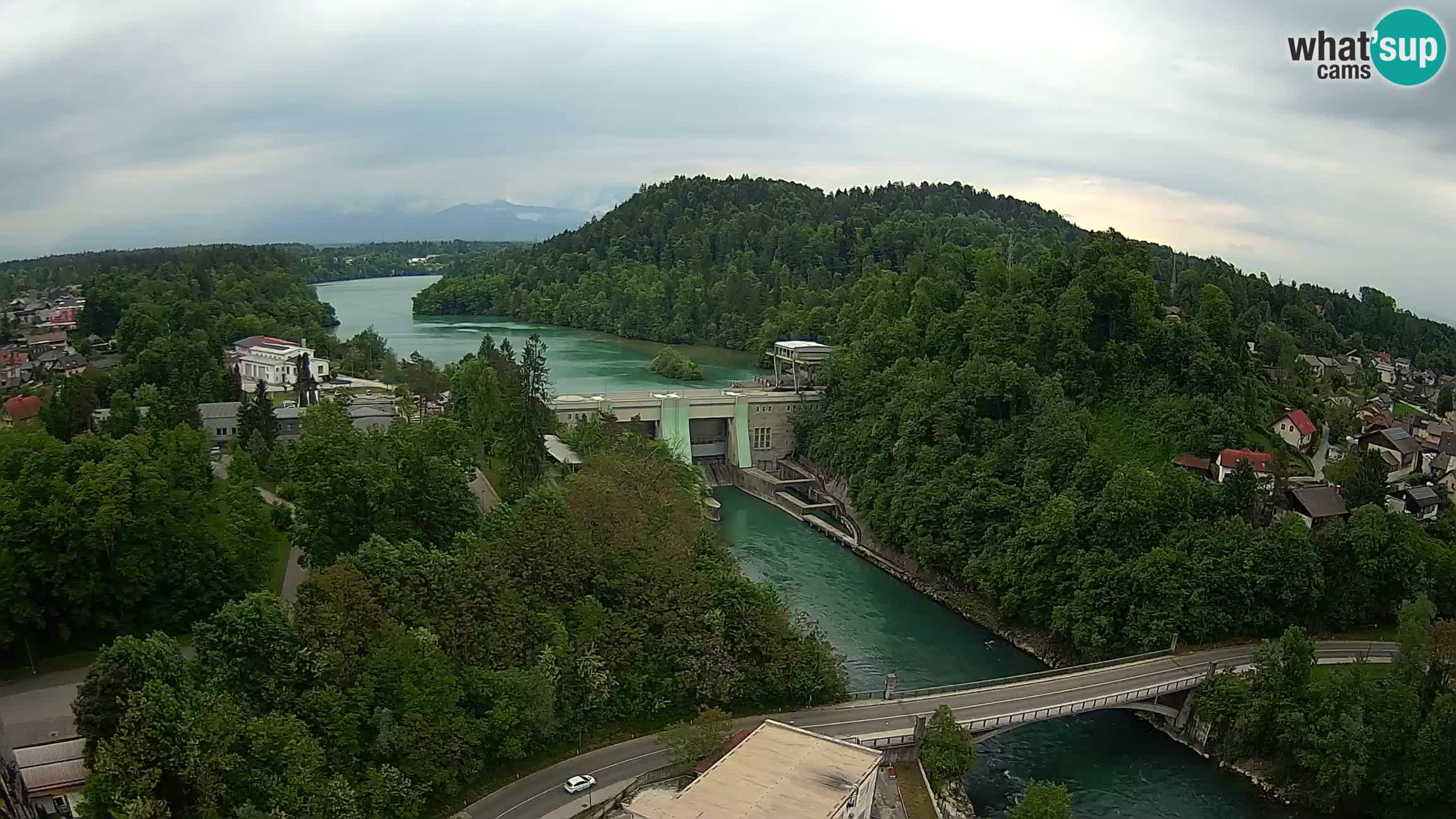 Medvode – Sava und See von Zbilje