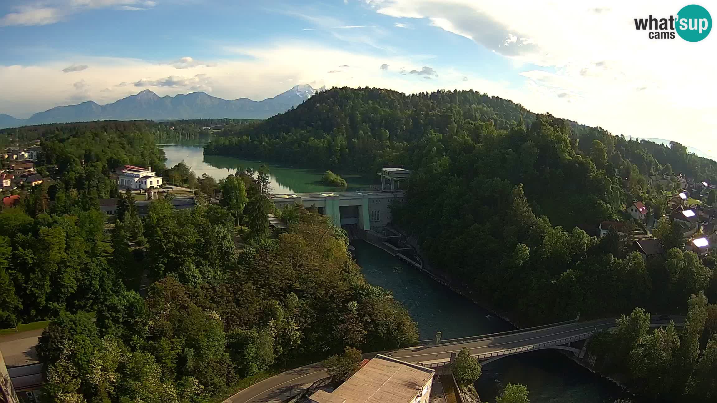 Medvode – Sava und See von Zbilje