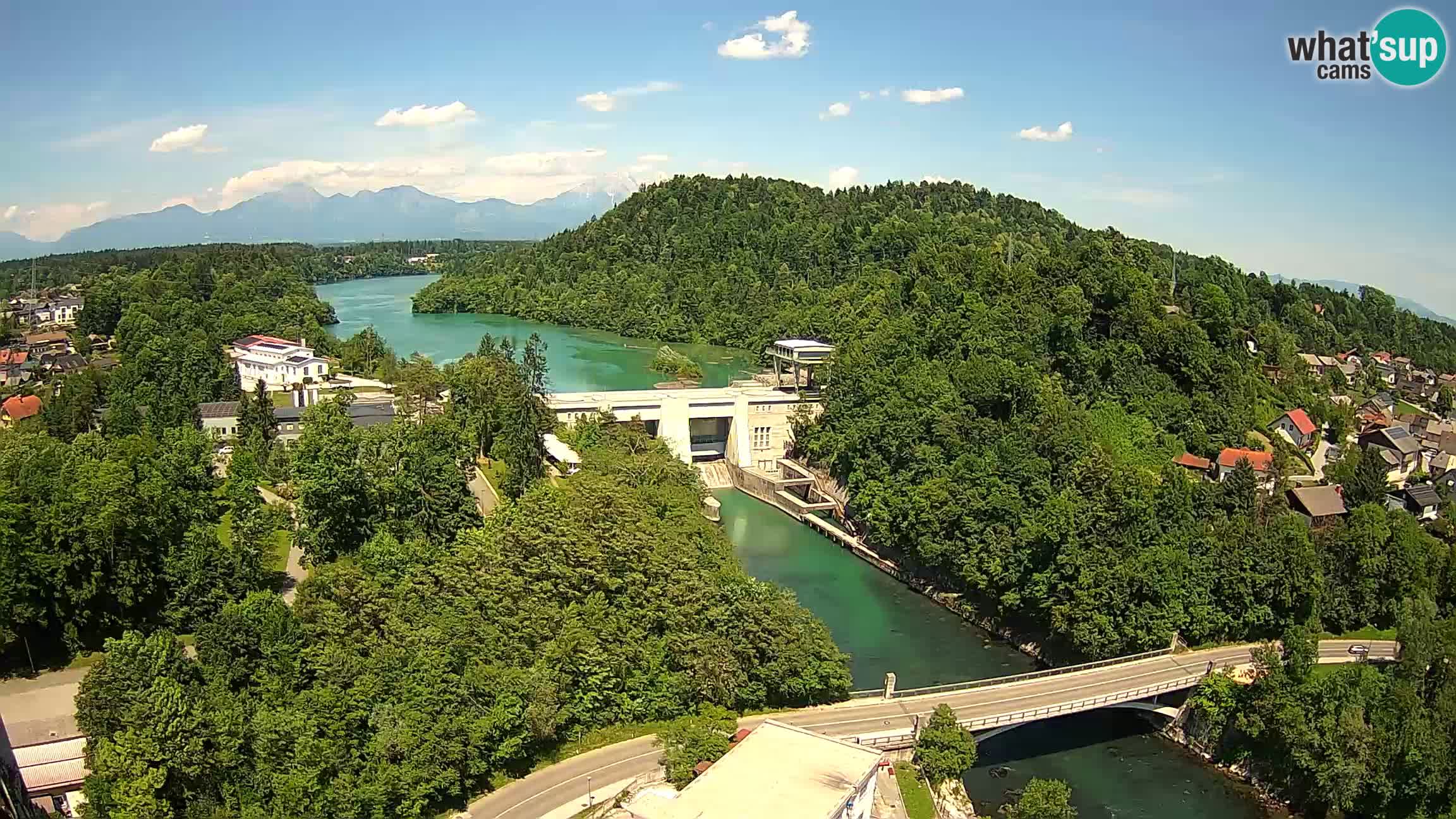Medvode – Sava und See von Zbilje