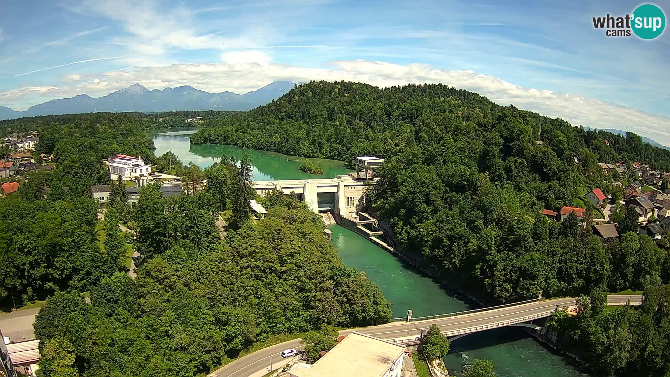 Medvode – Sava und See von Zbilje