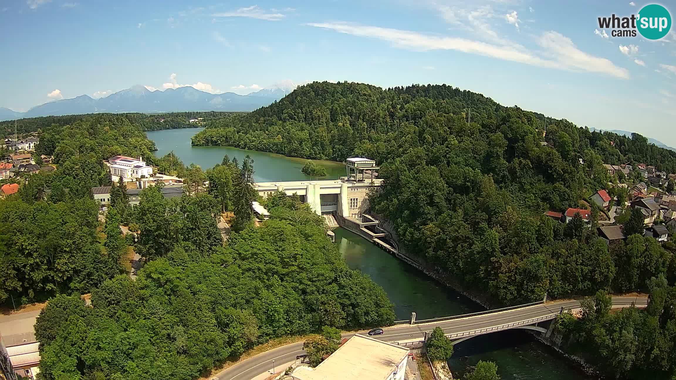 Medvode – Sava und See von Zbilje