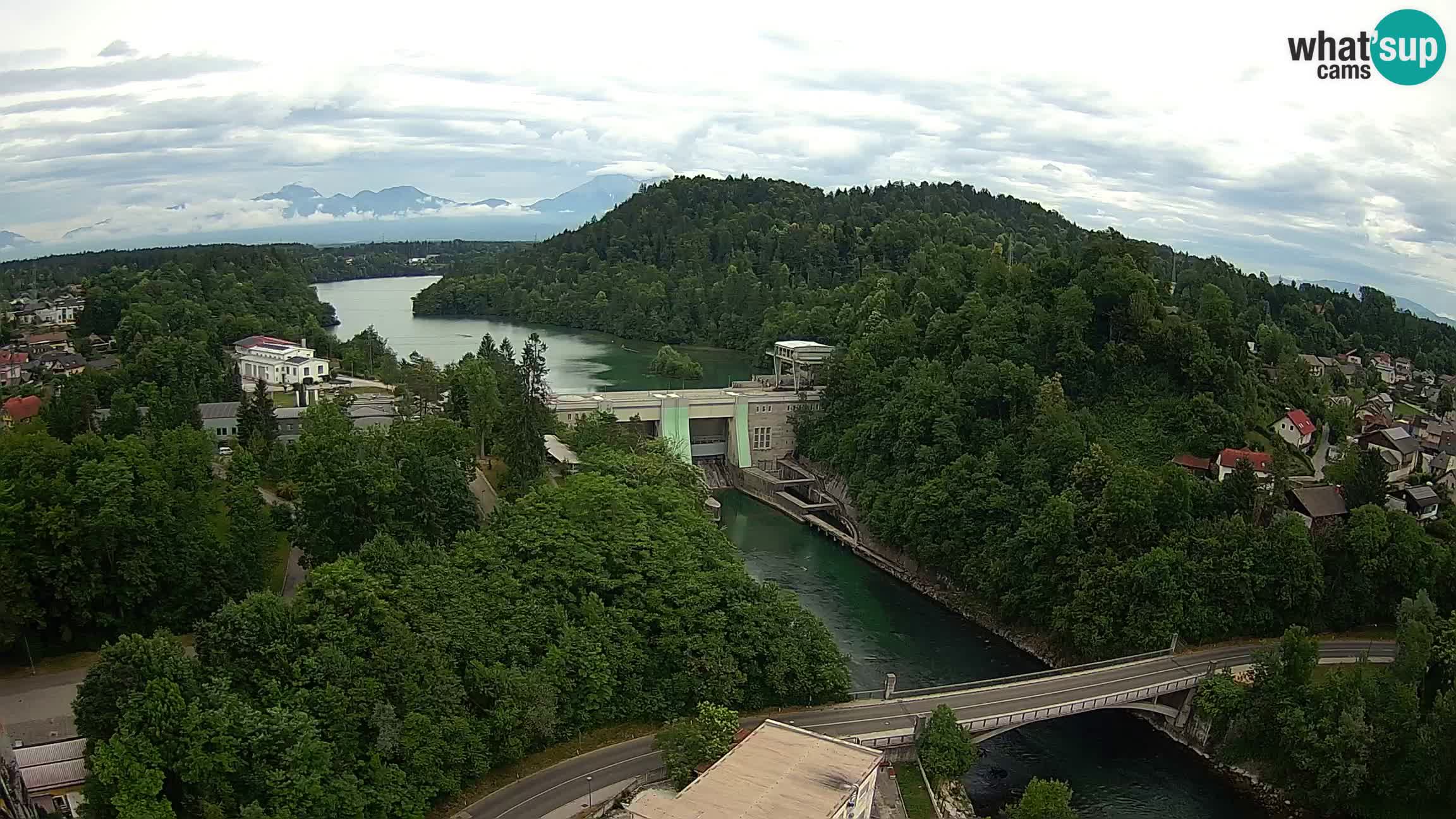 Medvode – Sava und See von Zbilje