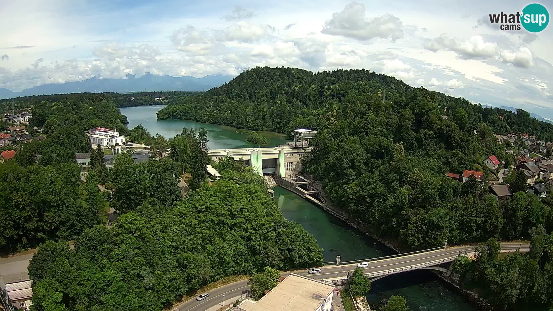 Medvode – Sava und See von Zbilje