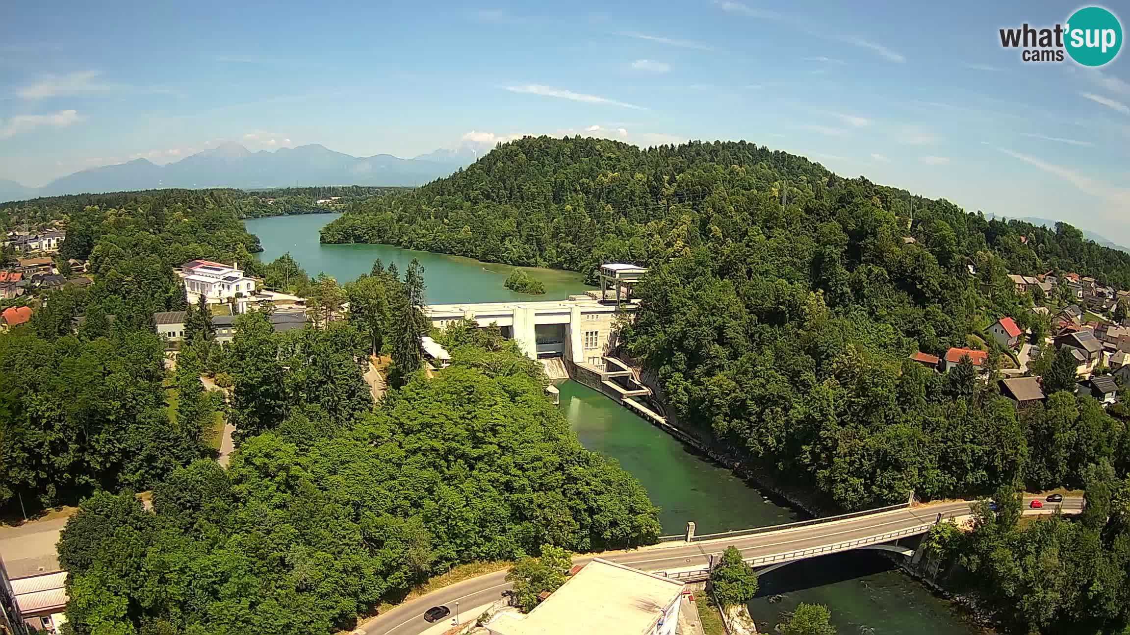 Medvode – Sava und See von Zbilje