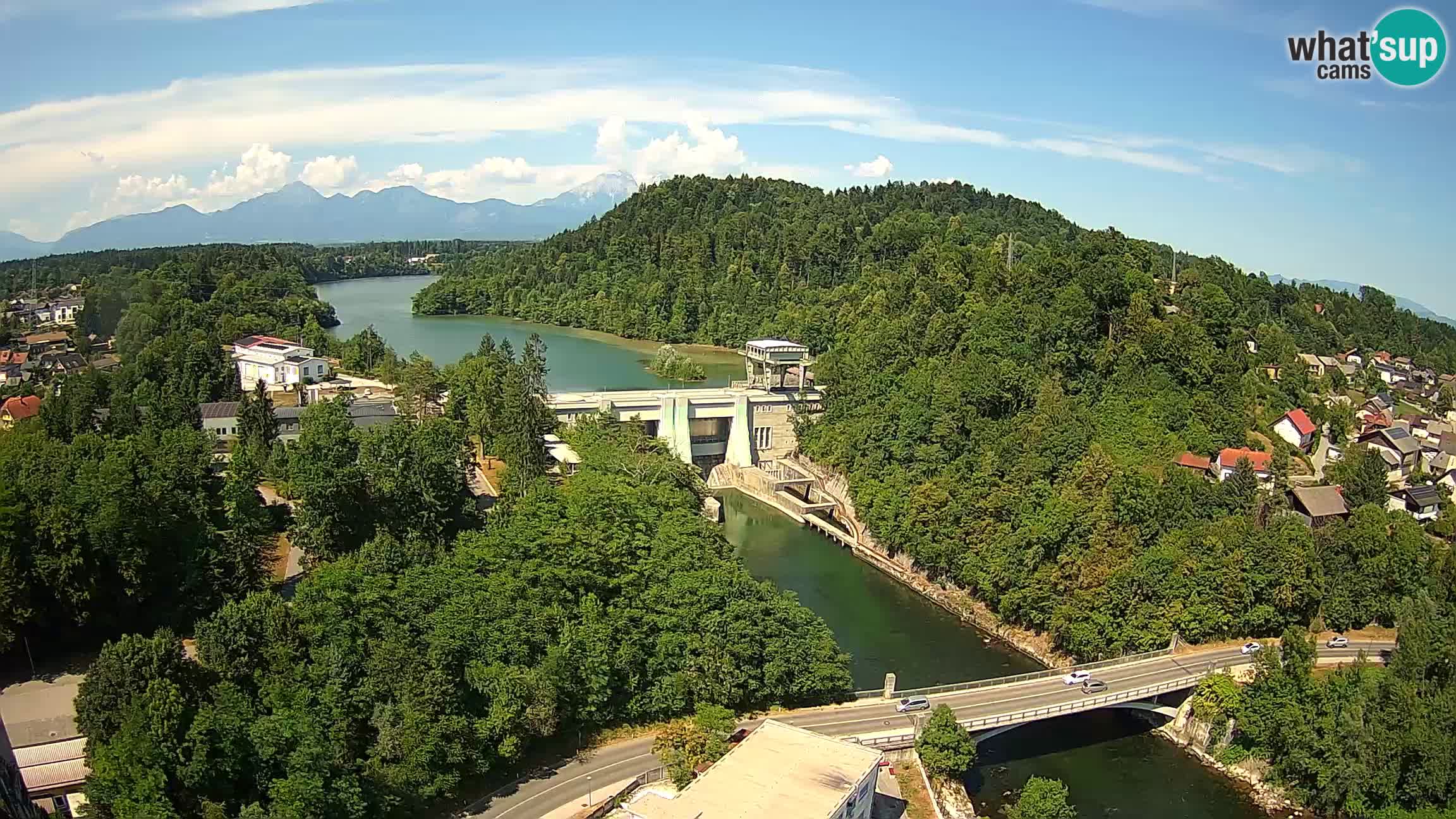 Medvode – Sava und See von Zbilje