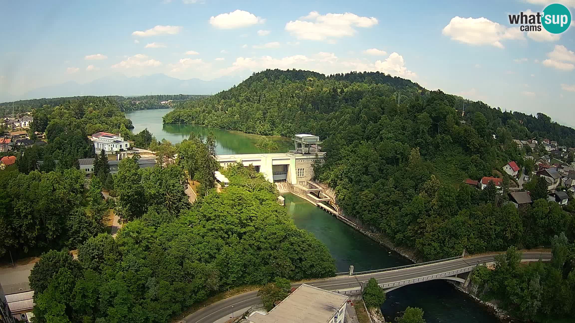 Medvode – Sava und See von Zbilje