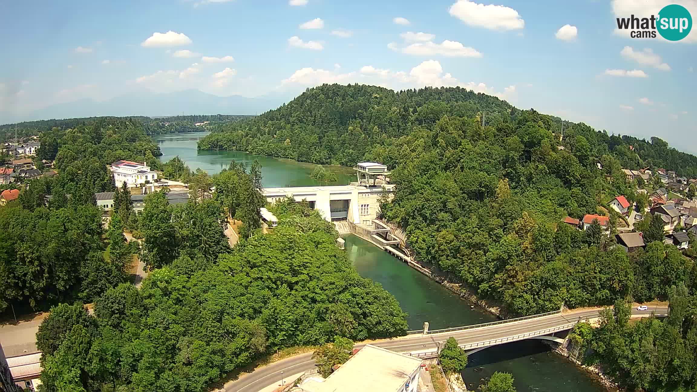 Medvode – Sava und See von Zbilje