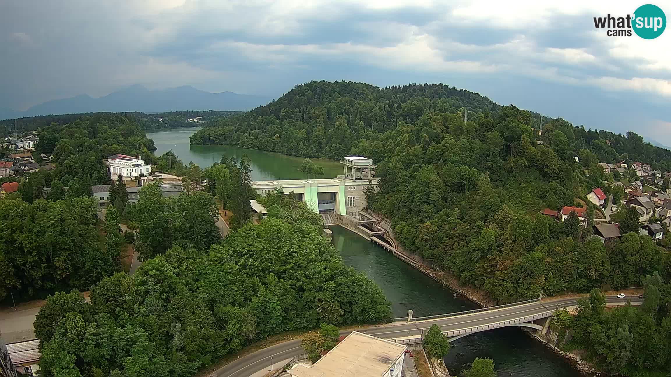 Medvode – Sava und See von Zbilje