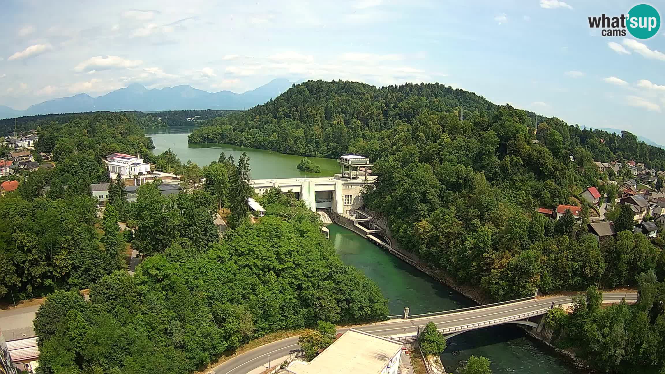 Medvode – Sava und See von Zbilje