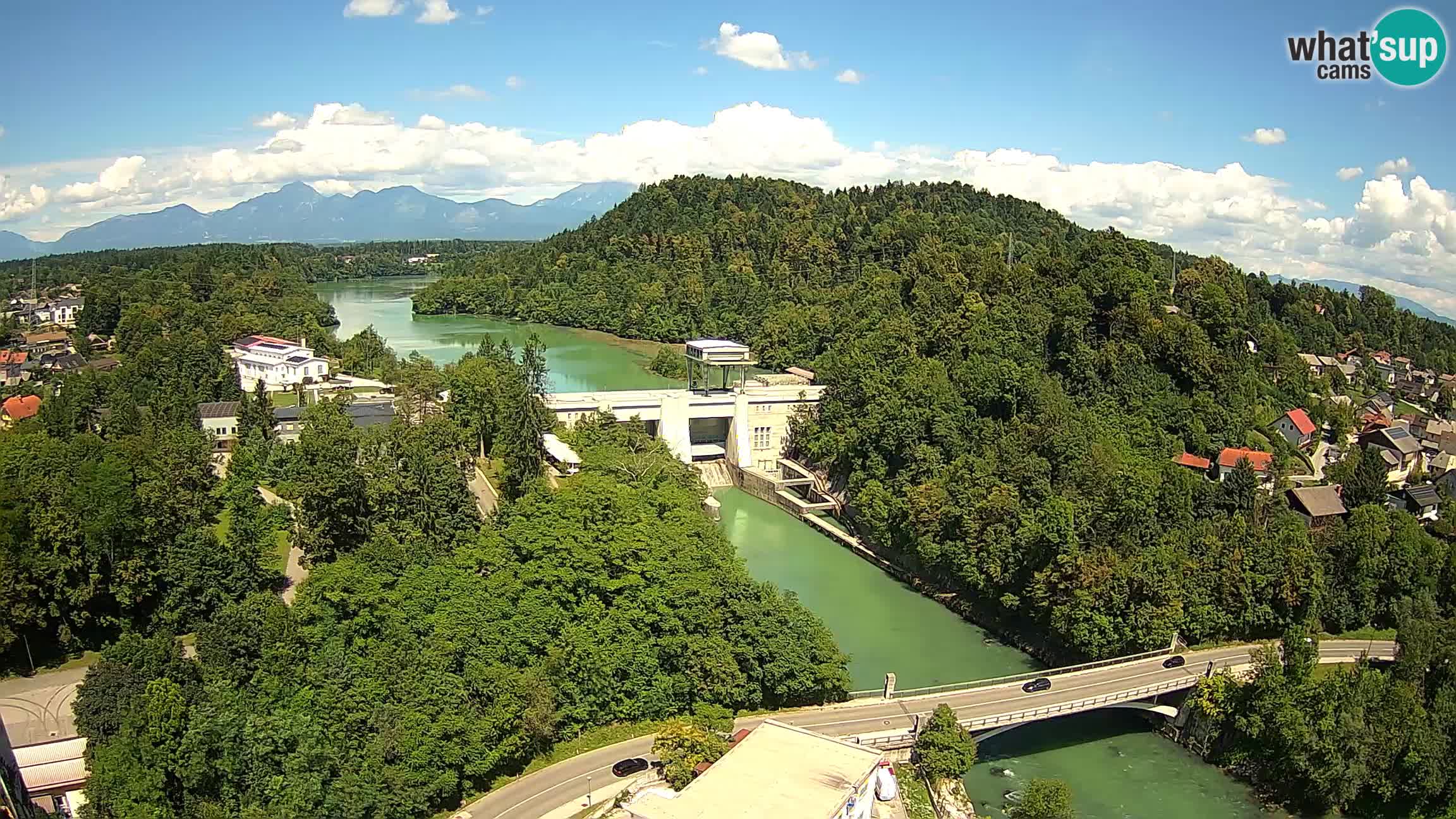Medvode – Sava und See von Zbilje