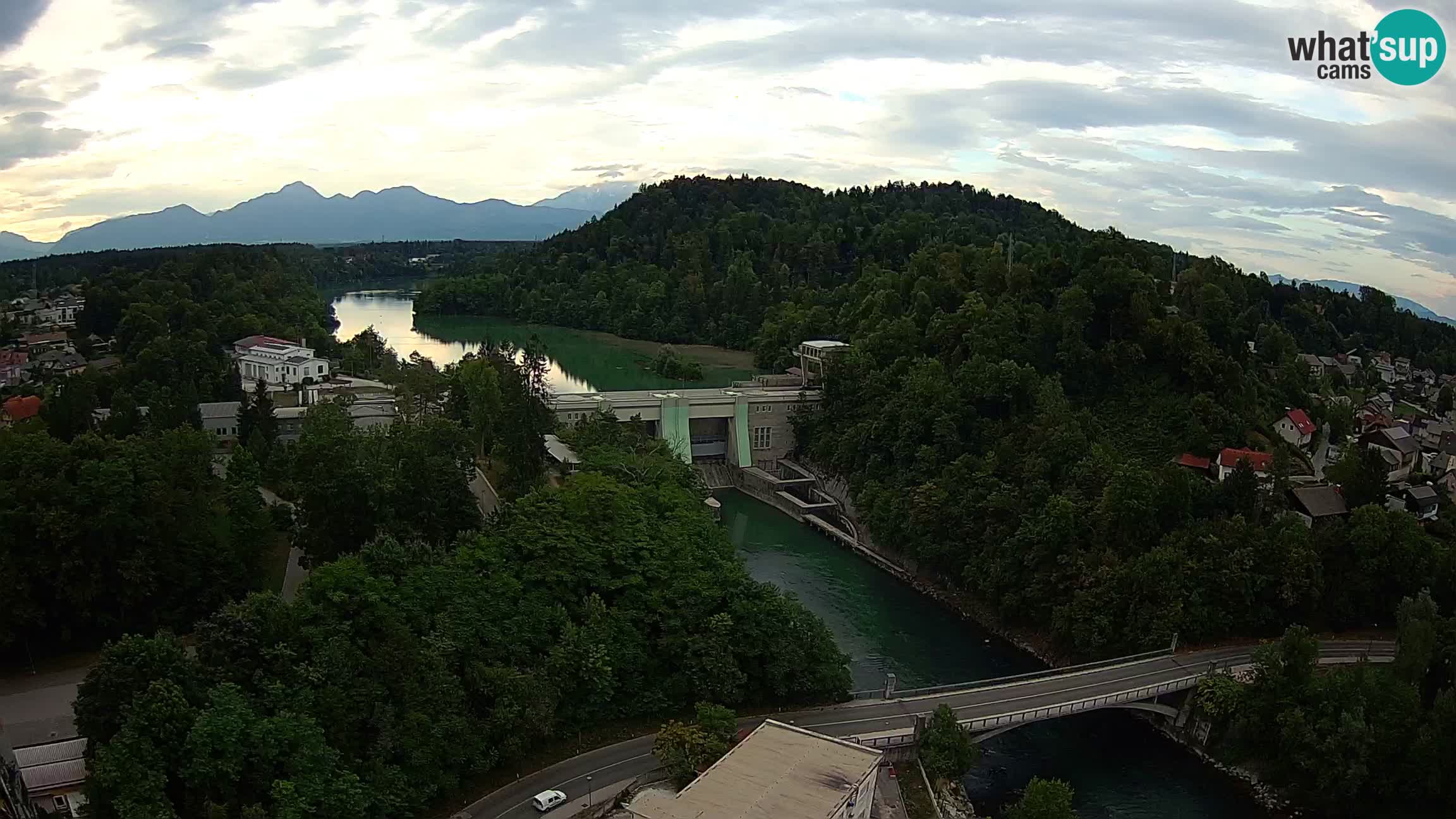 Medvode – Sava und See von Zbilje