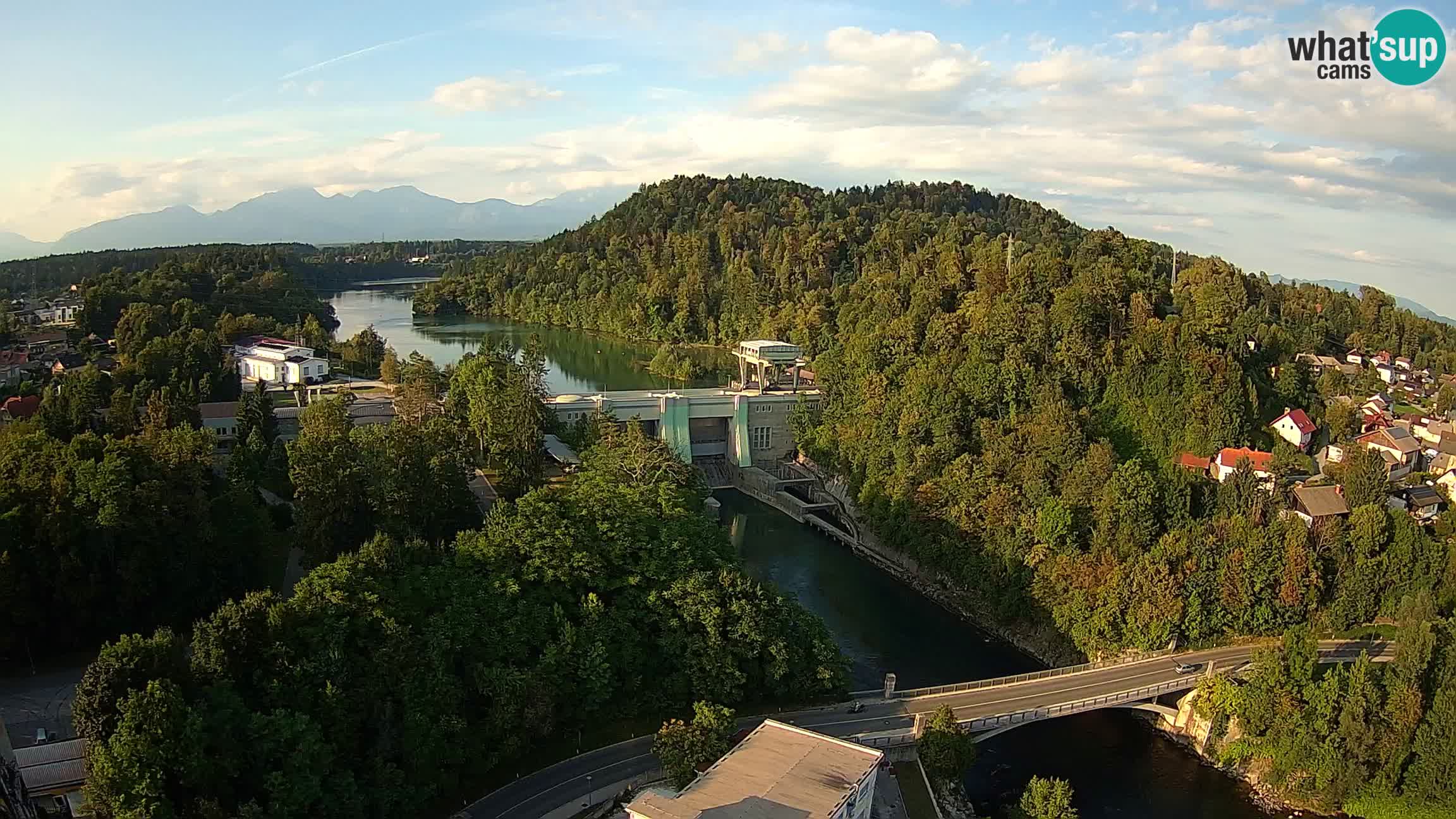 Medvode – Sava und See von Zbilje