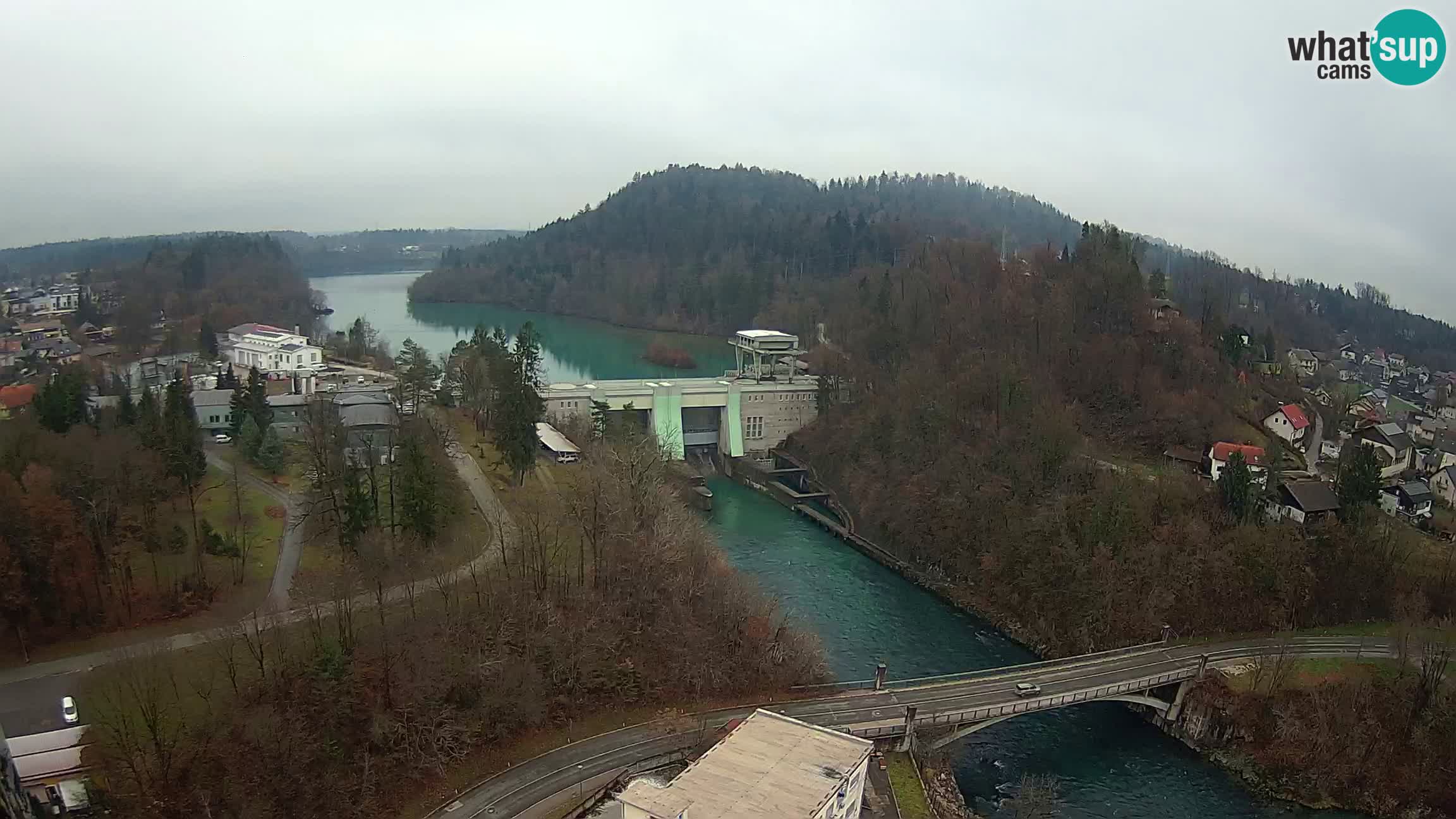 Medvode – Sava und See von Zbilje