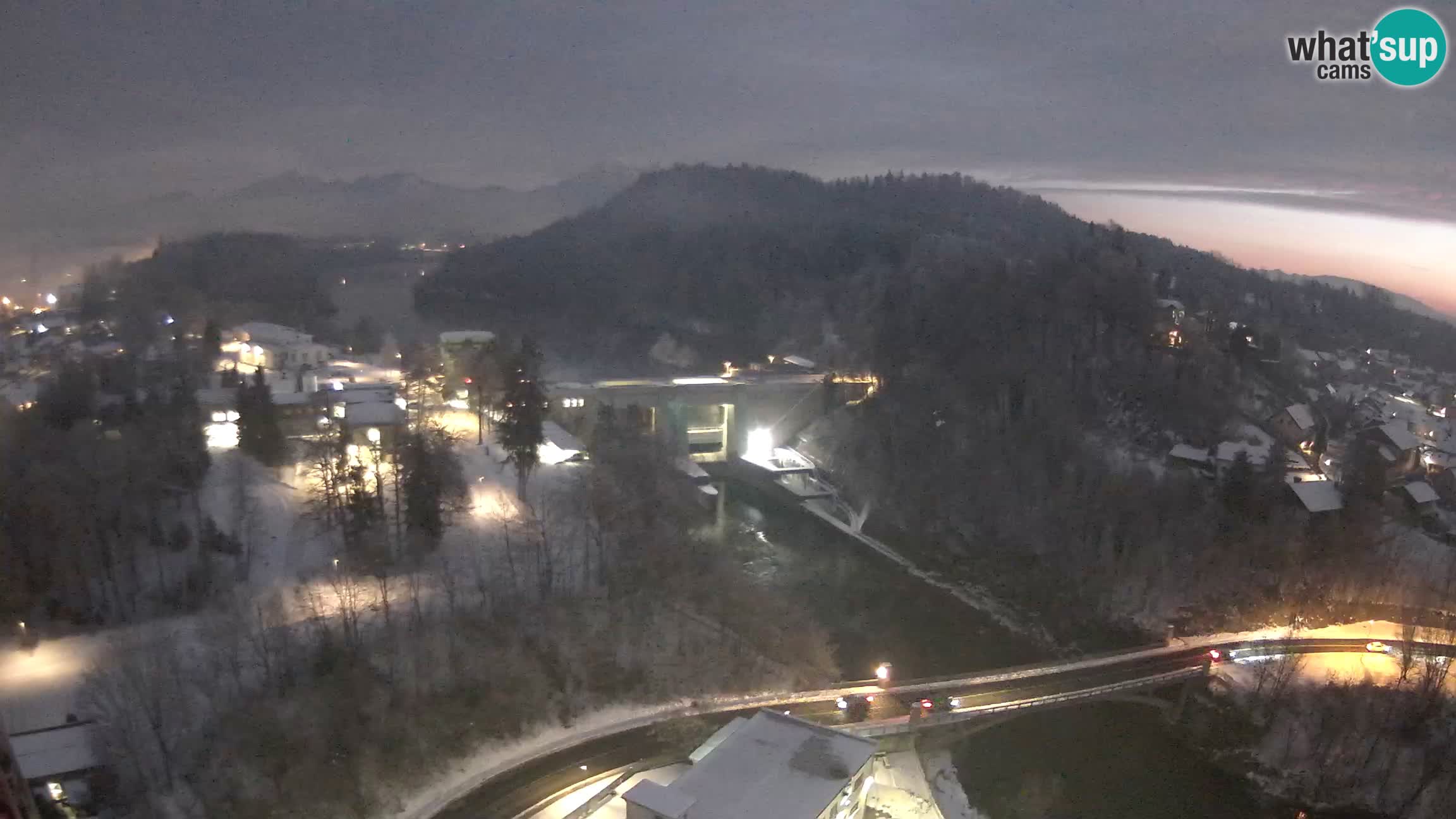 Medvode – Sava und See von Zbilje