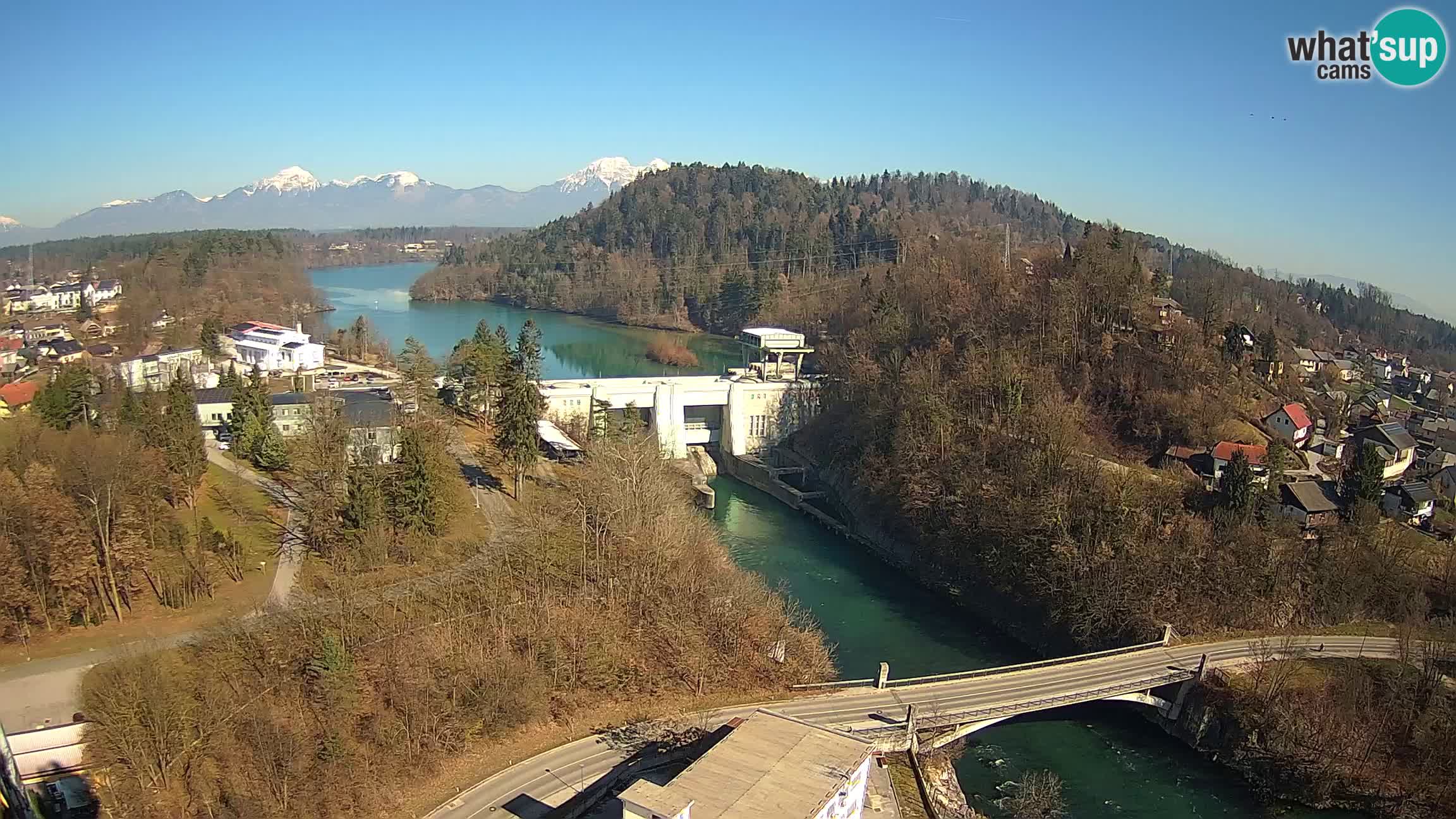 Medvode – Sava und See von Zbilje