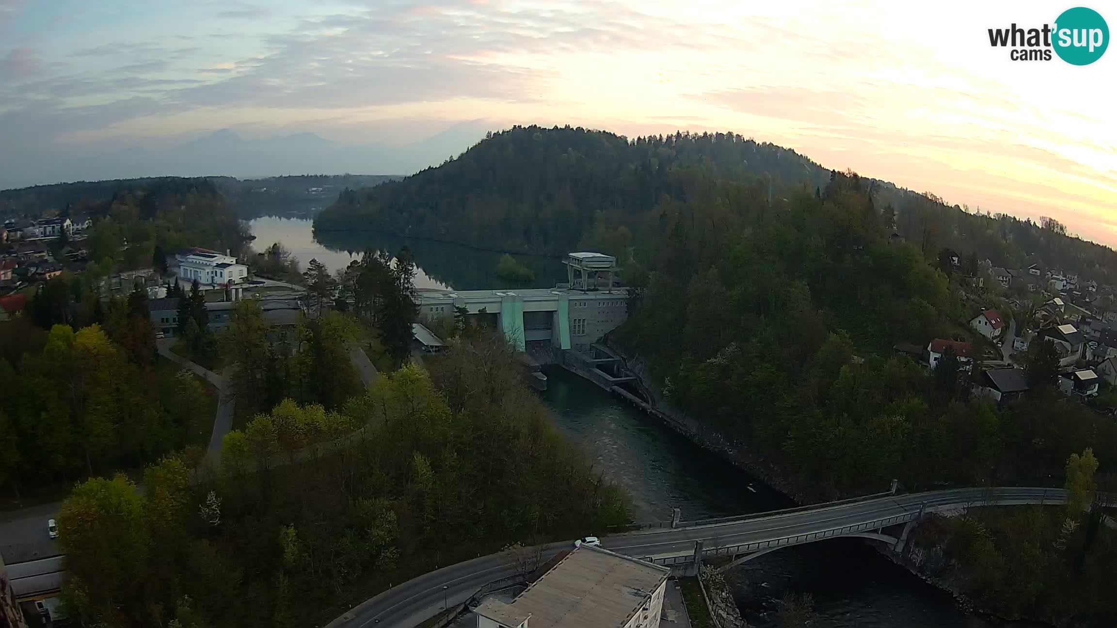 Medvode – Sava und See von Zbilje