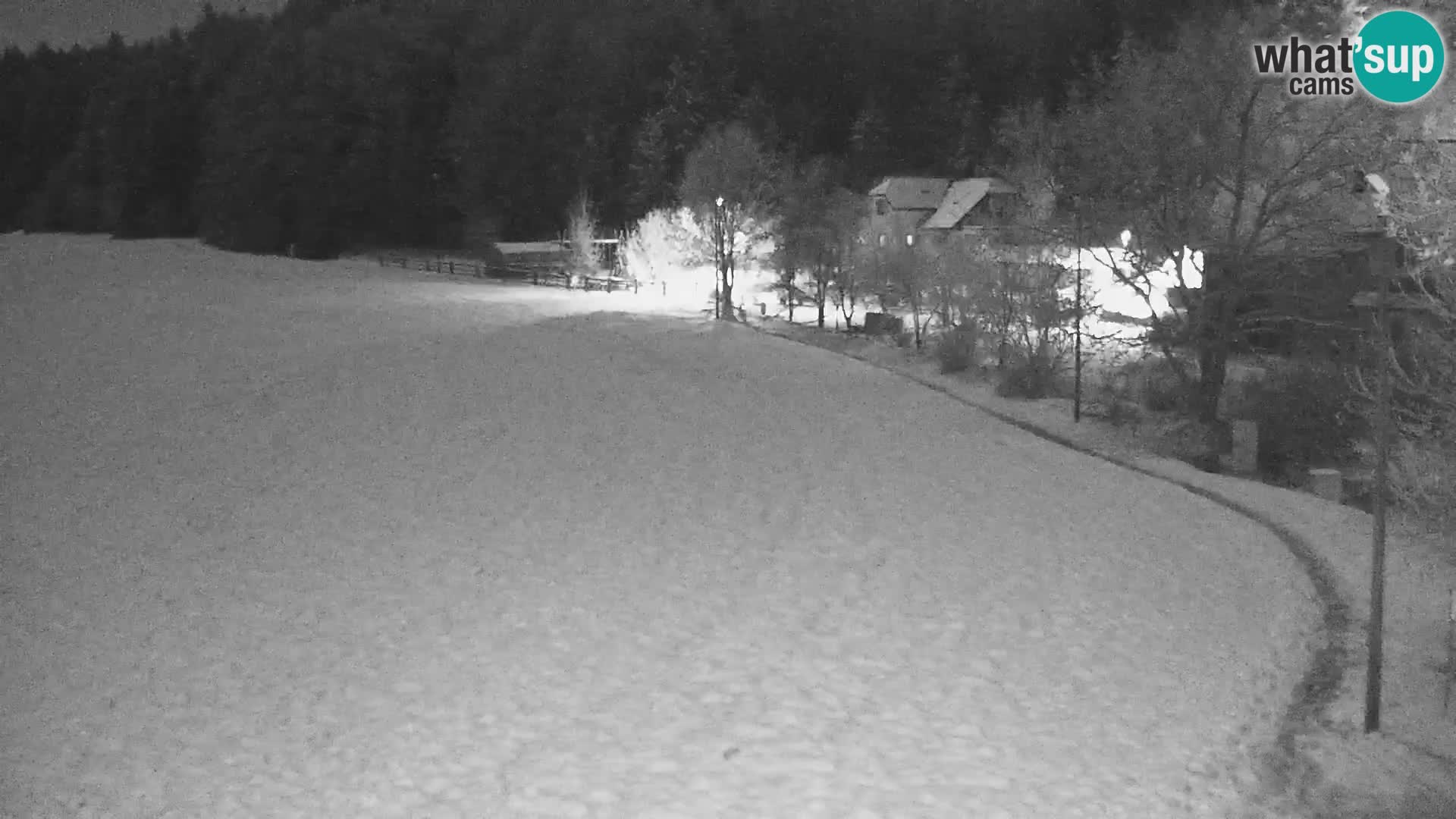 Live webcam Centro sci nordico a Bonovec