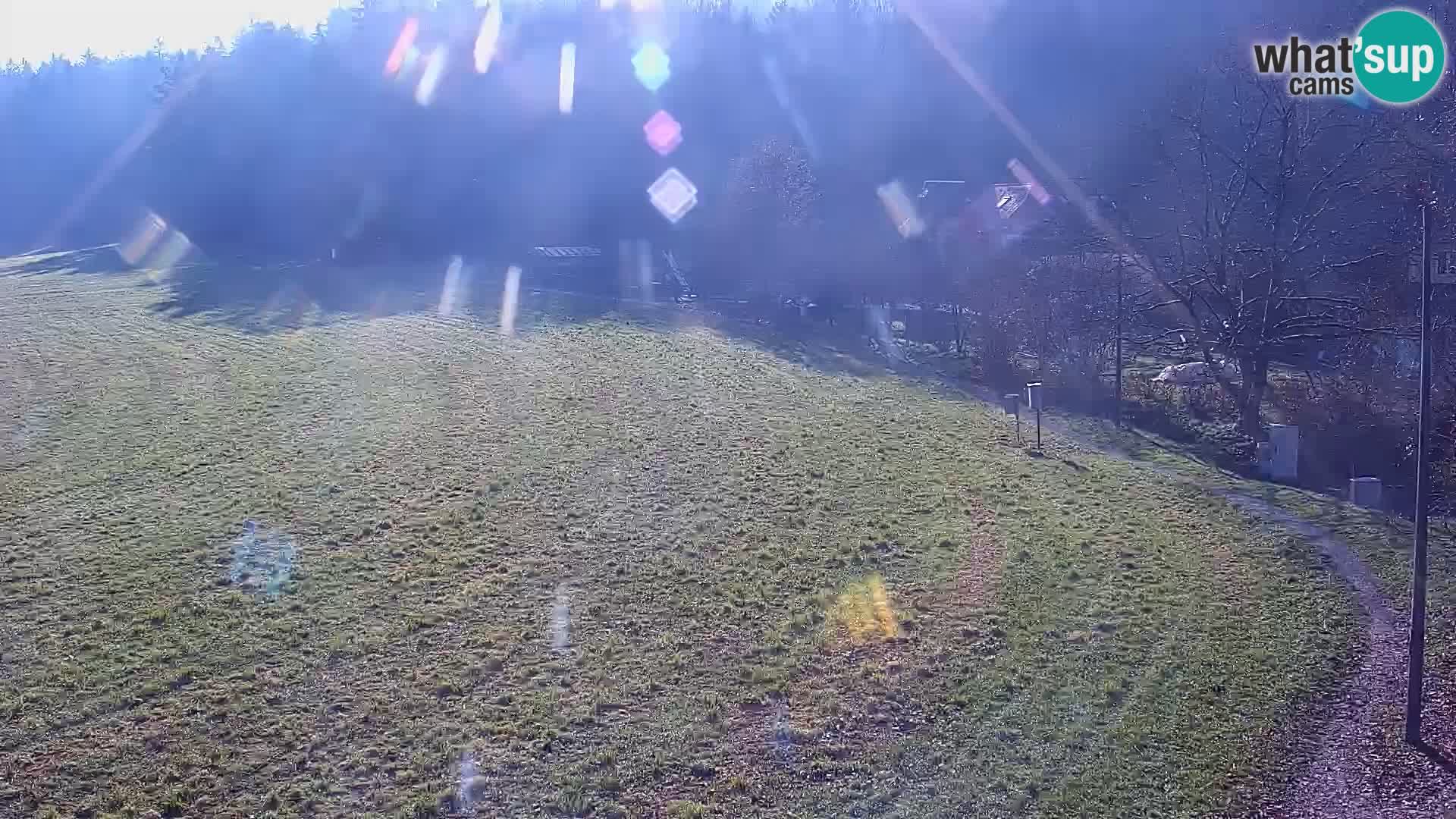 Live webcam Centro sci nordico a Bonovec