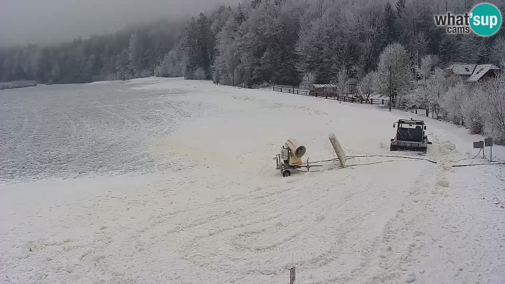 Live webcam Nordic center Bonovec – Medvode